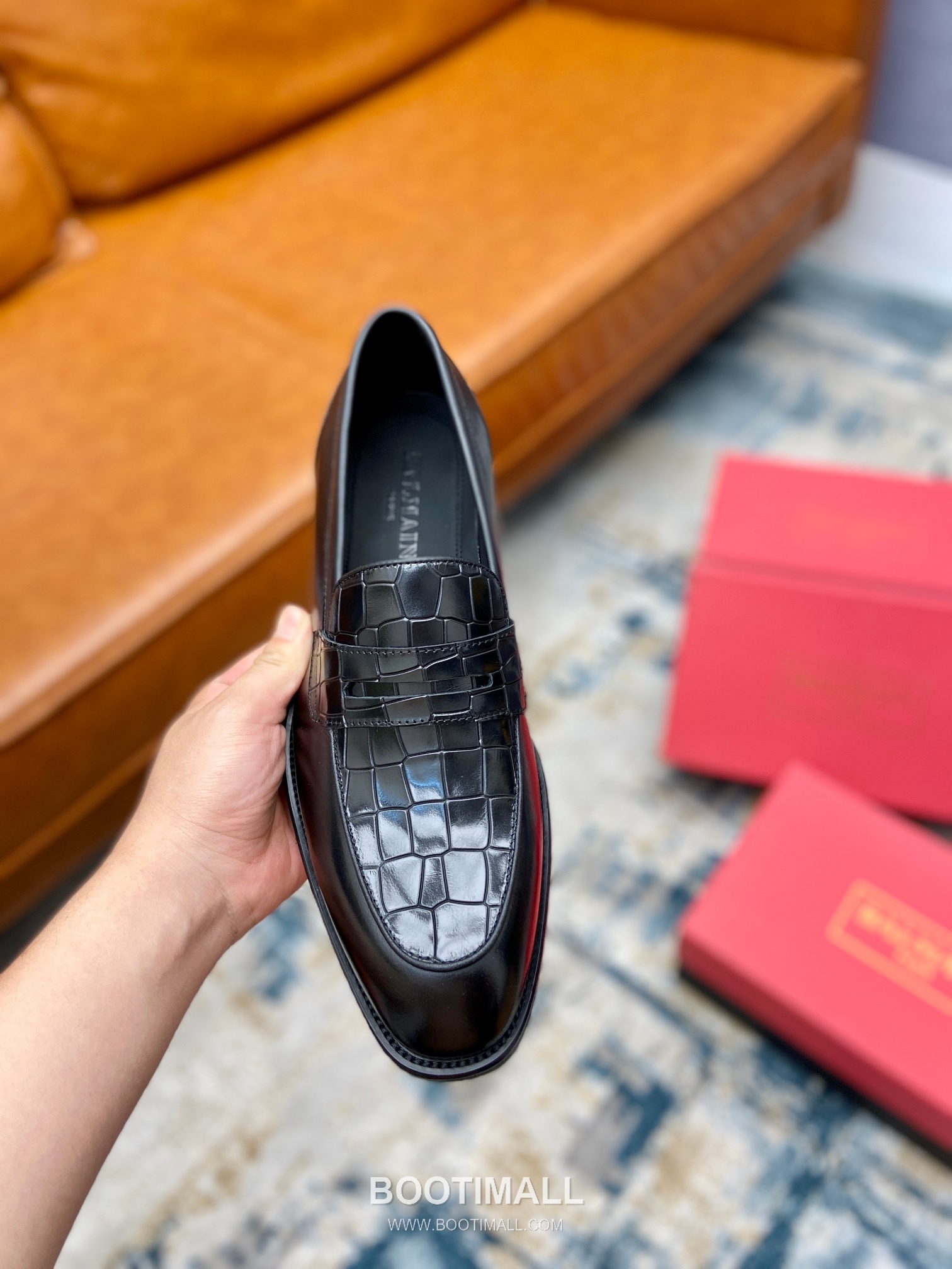 Balmain Calfskin Dress Derby Calfskin Leather Black Dress Shoes 발망 송아지가죽 드레스 더비 송아지가죽 블랙 드레스 슈즈 7