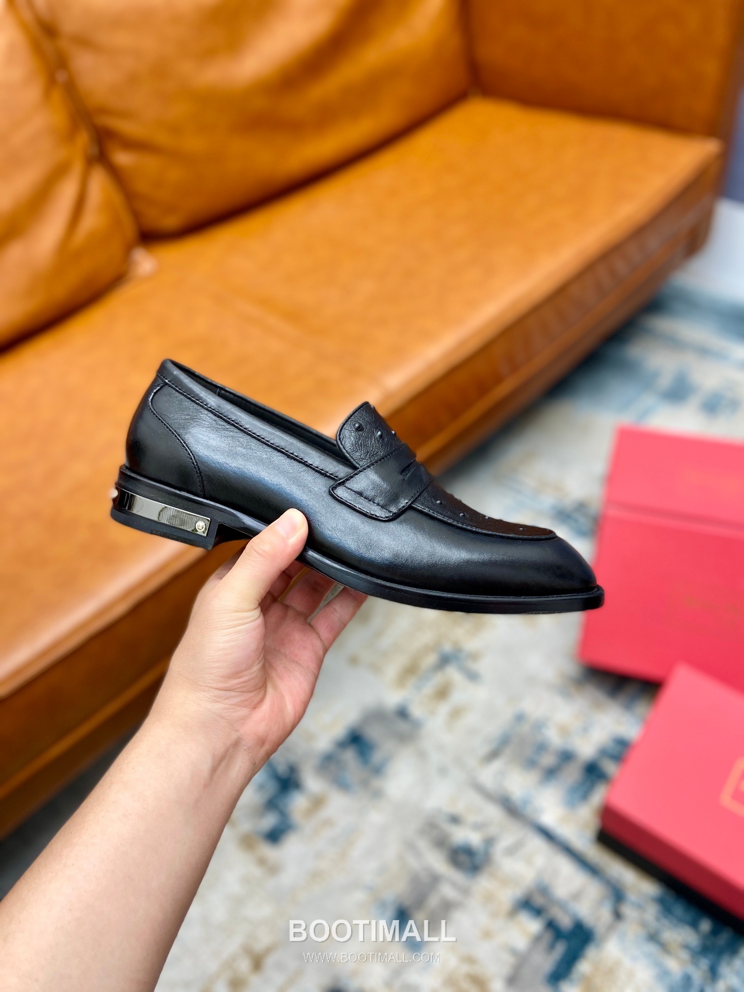 Balmain Calfskin Dress Derby Calfskin Leather Black Dress Shoes 발망 송아지가죽 드레스 더비 송아지가죽 블랙 드레스 슈즈 6