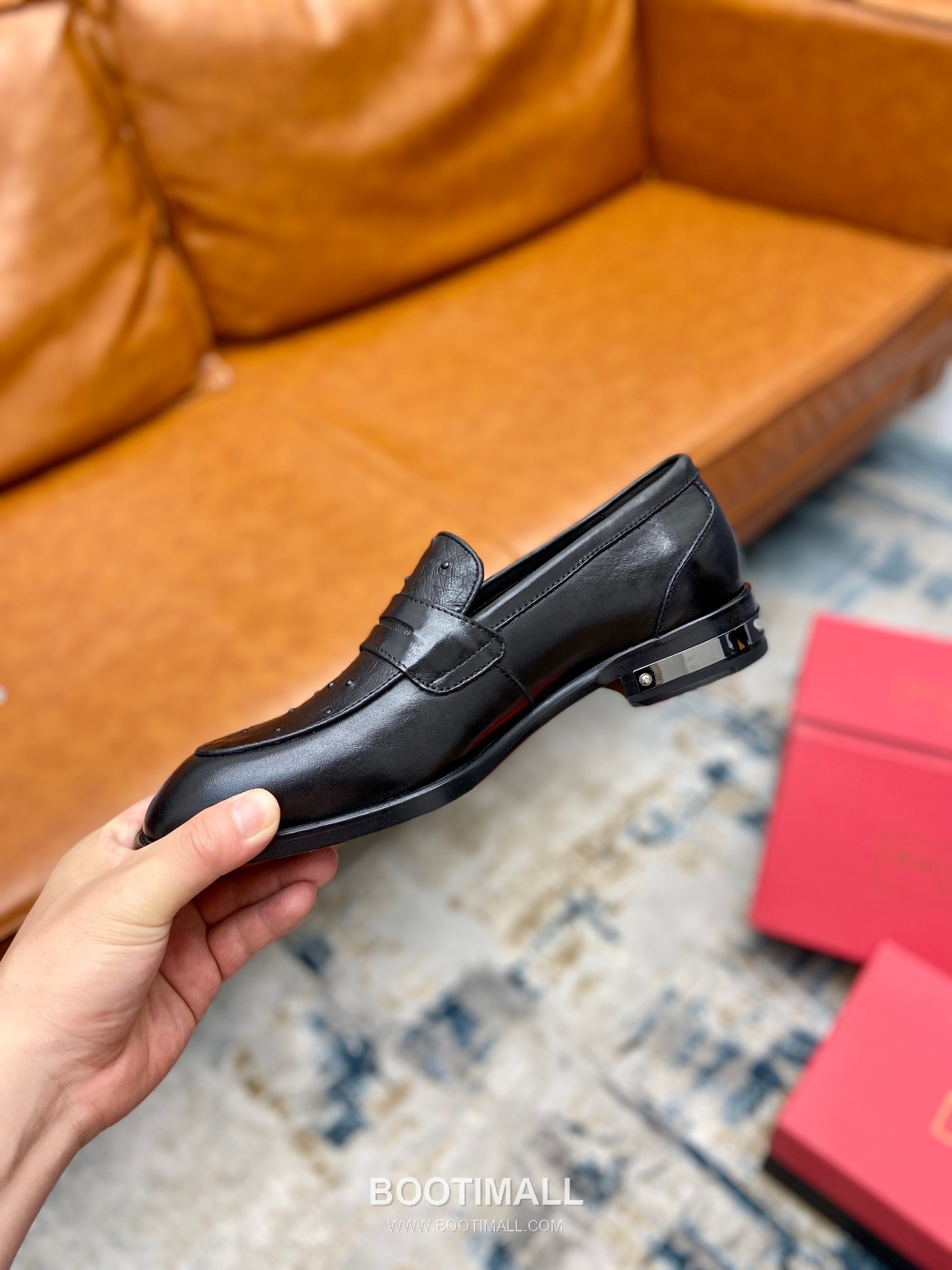 Balmain Calfskin Dress Derby Calfskin Leather Black Dress Shoes 발망 송아지가죽 드레스 더비 송아지가죽 블랙 드레스 슈즈 8