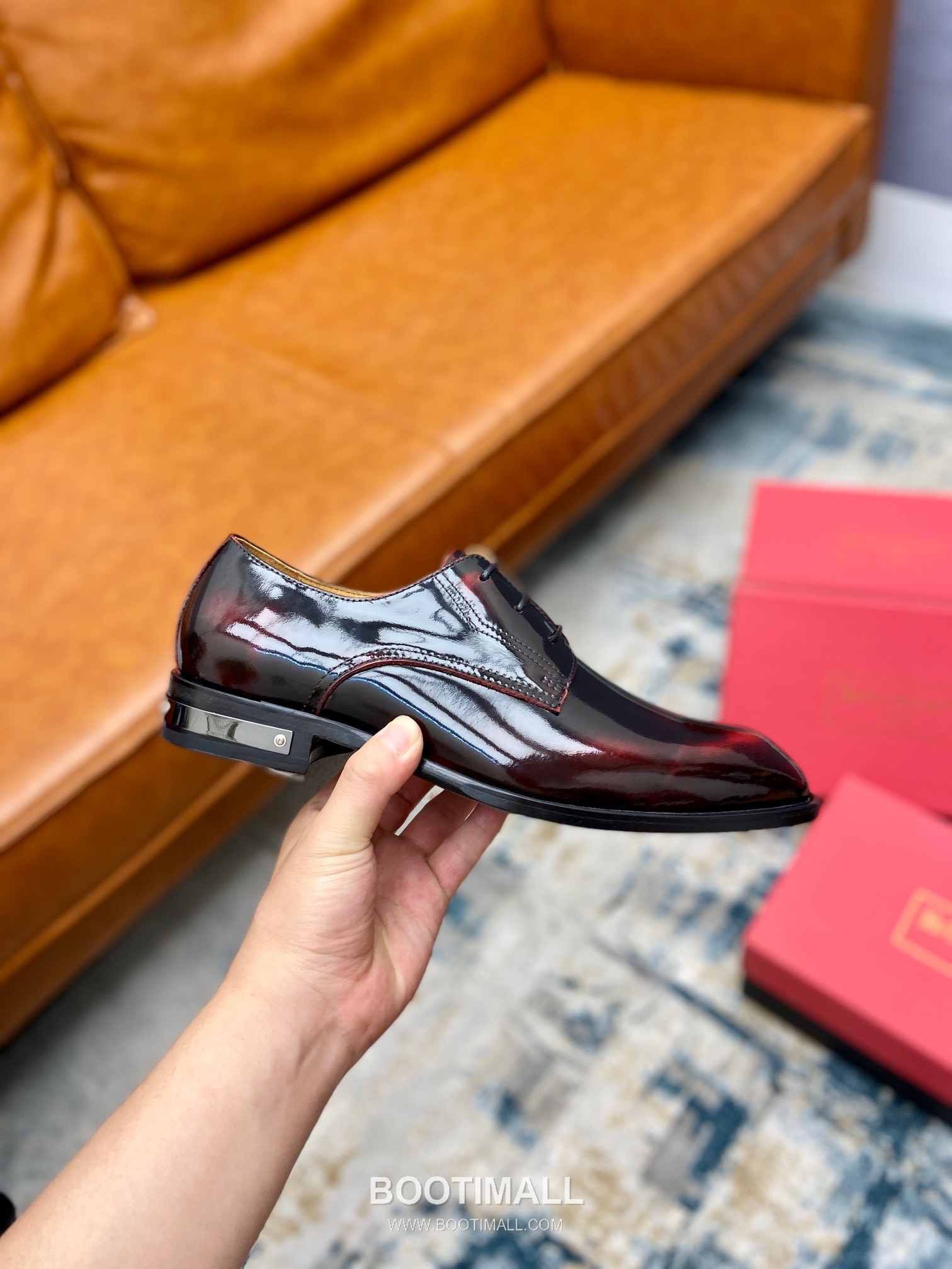 Balmain Calfskin Dress Derby Calfskin Leather Black Dress Shoes 발망 송아지가죽 드레스 더비 송아지가죽 블랙 드레스 슈즈 6