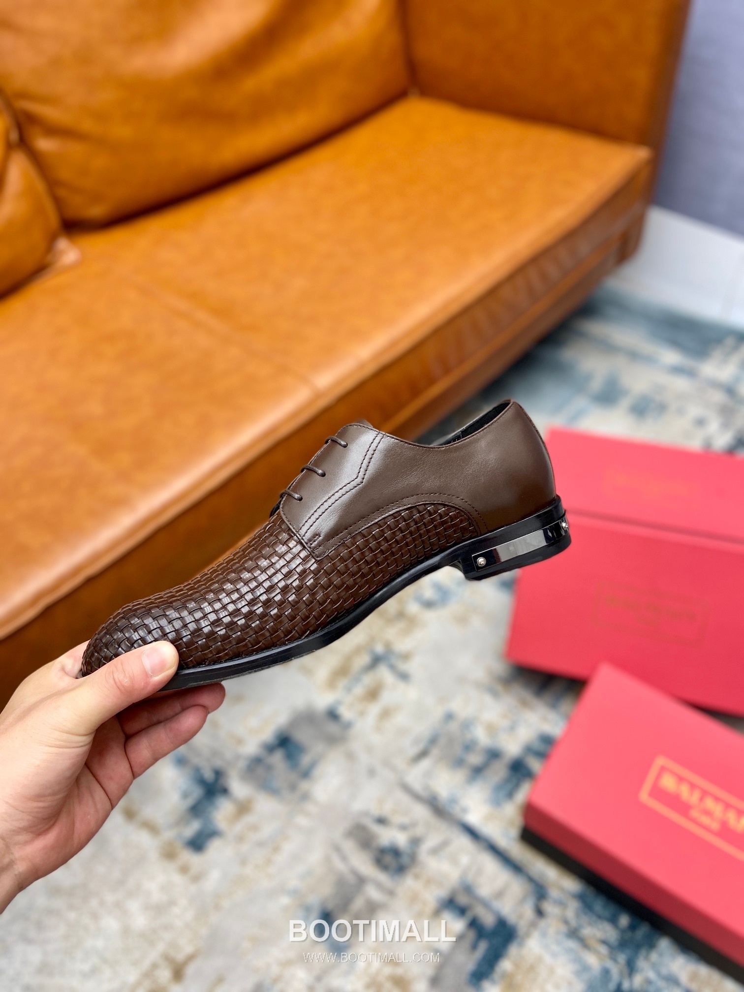 Balmain Calfskin Dress Derby Calfskin Leather Black Dress Shoes 발망 송아지가죽 드레스 더비 송아지가죽 블랙 드레스 슈즈 7