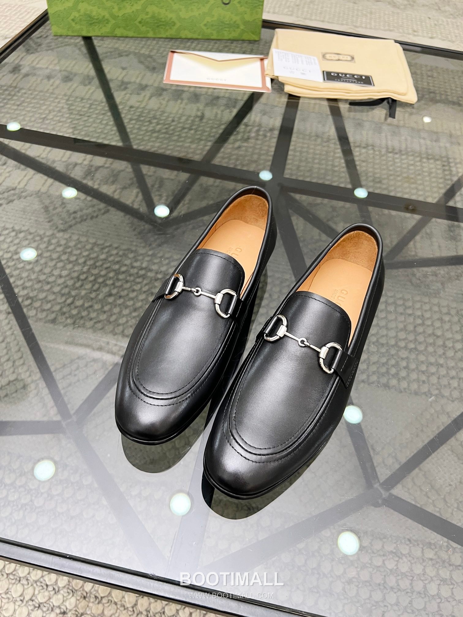 Gucci Italian Leather Derby Calfskin Leather Black Dress Shoes 구찌 이탈리안 레더 더비 소가죽 블랙 드레스 슈즈 3
