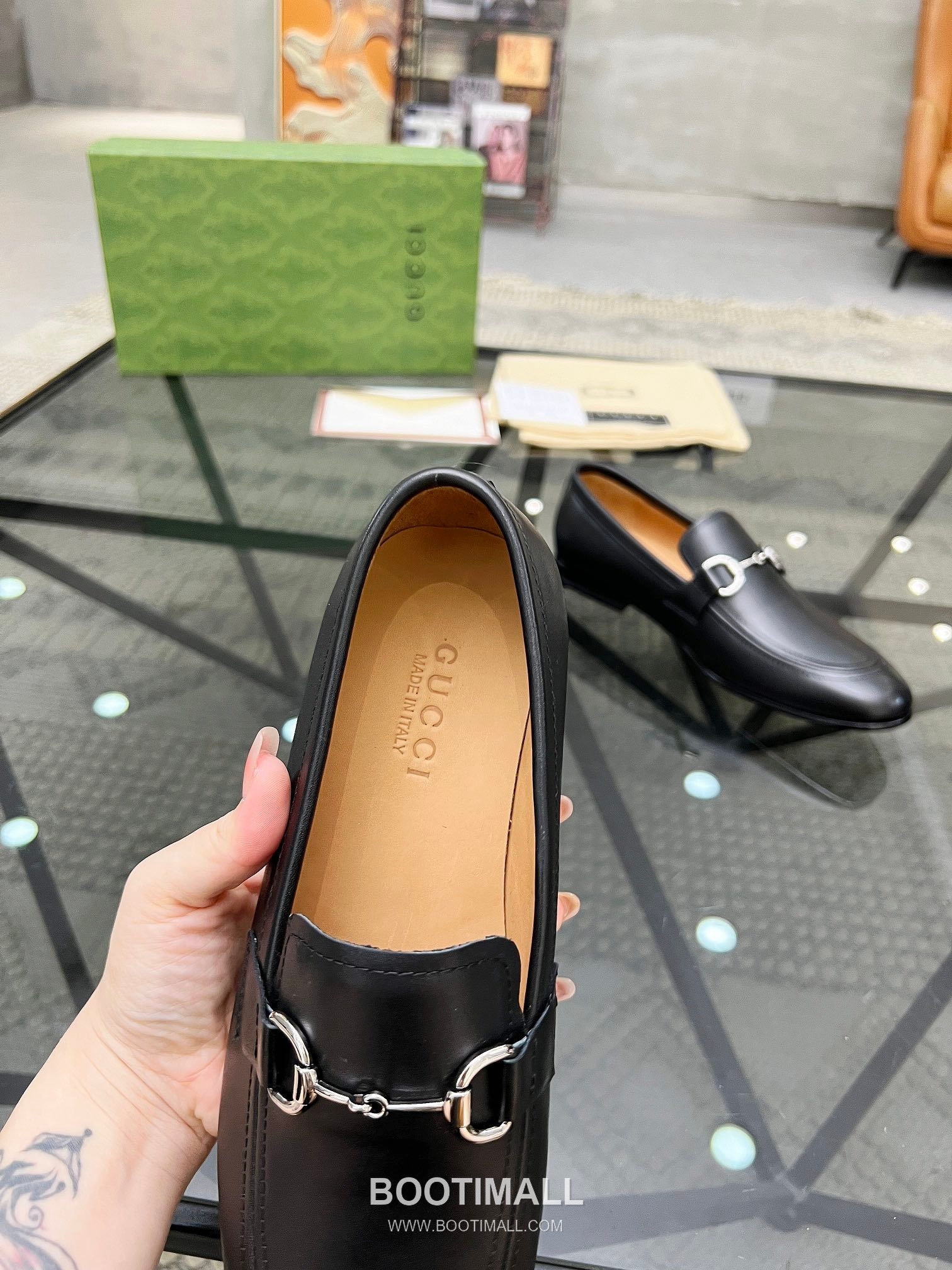 Gucci Italian Leather Derby Calfskin Leather Black Dress Shoes 구찌 이탈리안 레더 더비 소가죽 블랙 드레스 슈즈 7