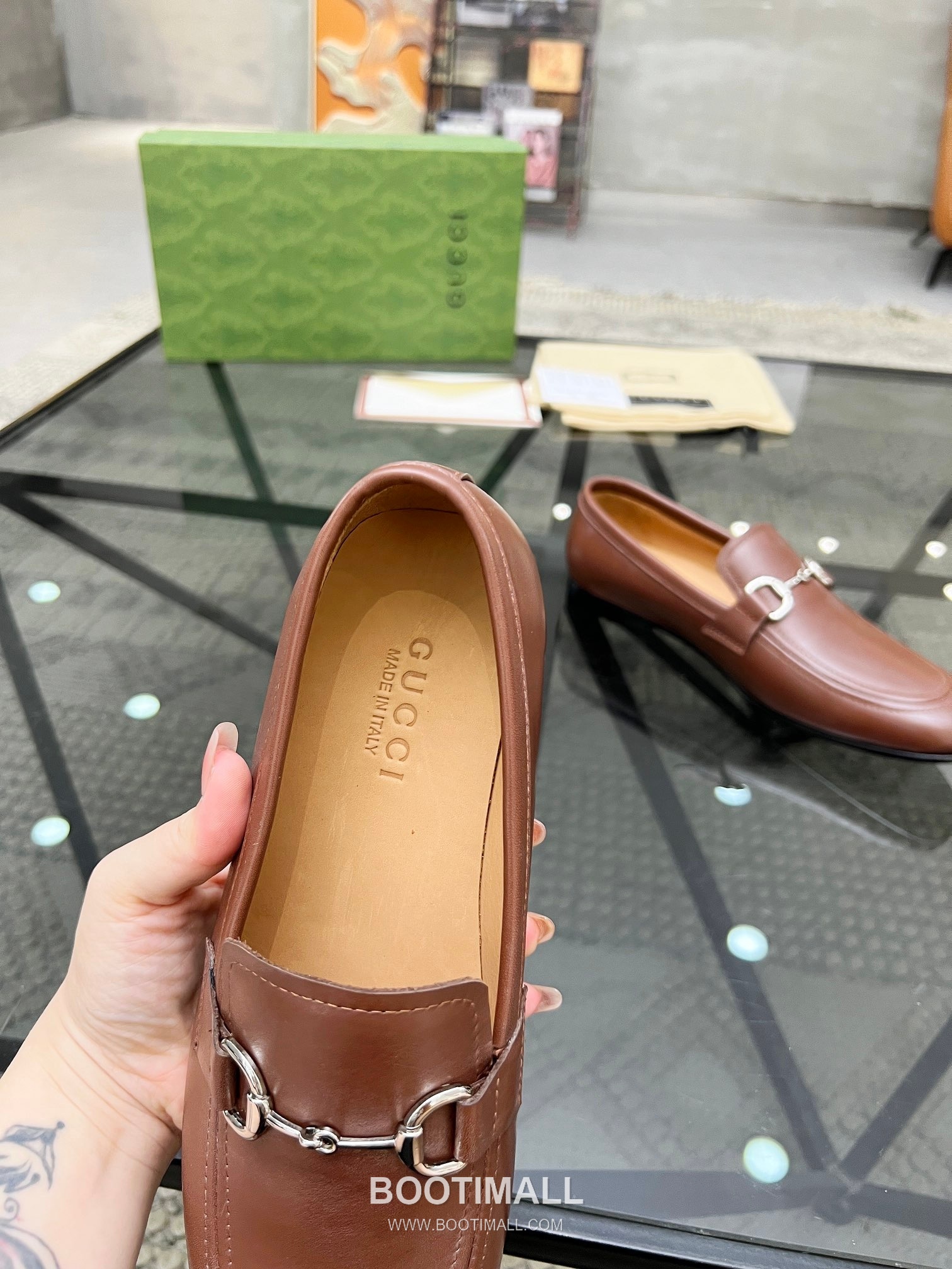 Gucci Italian Leather Derby Calfskin Leather Black Dress Shoes 구찌 이탈리안 레더 더비 소가죽 블랙 드레스 슈즈 7