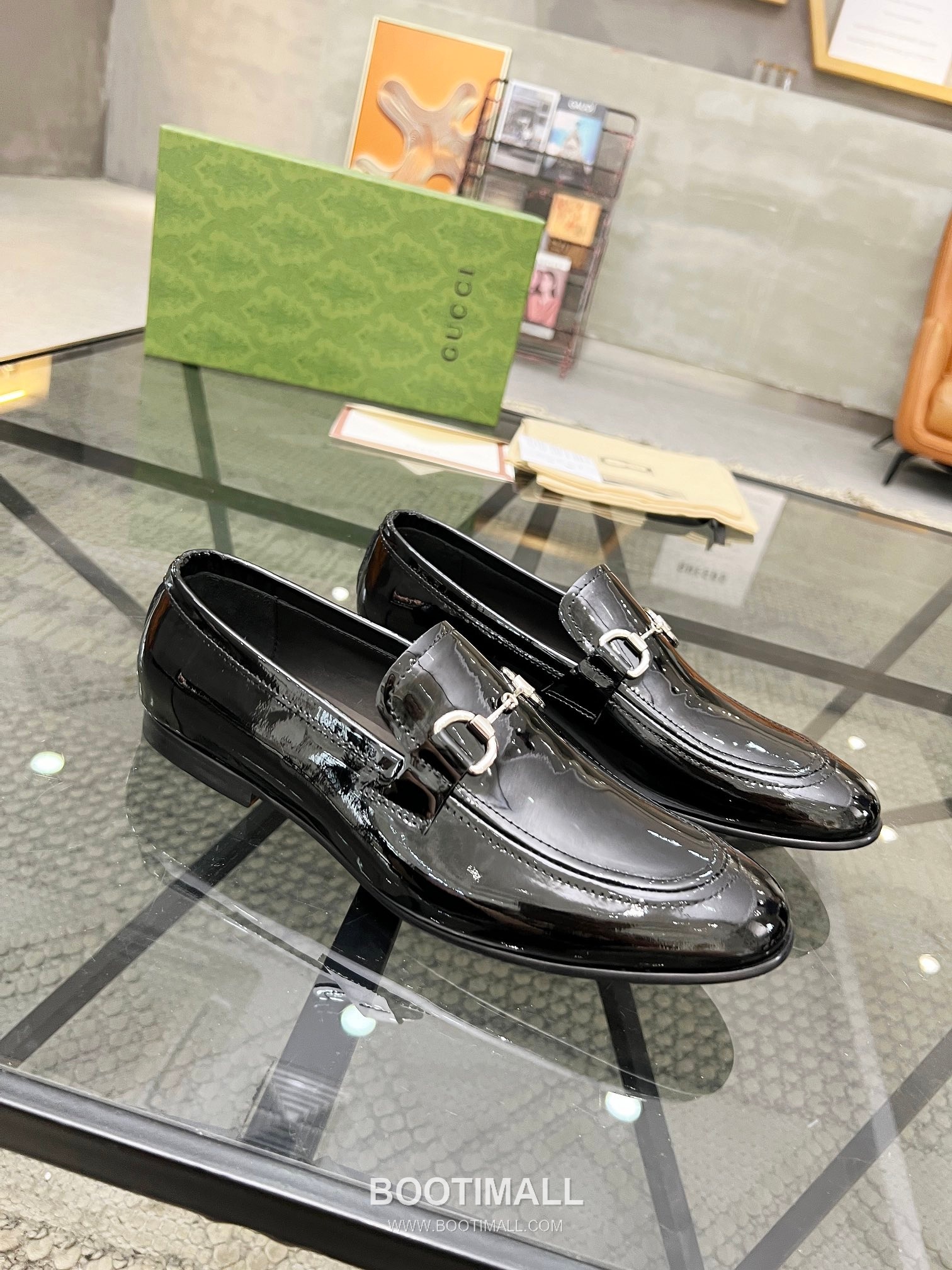 Gucci Italian Leather Derby Calfskin Leather Black Dress Shoes 구찌 이탈리안 레더 더비 소가죽 블랙 드레스 슈즈 2