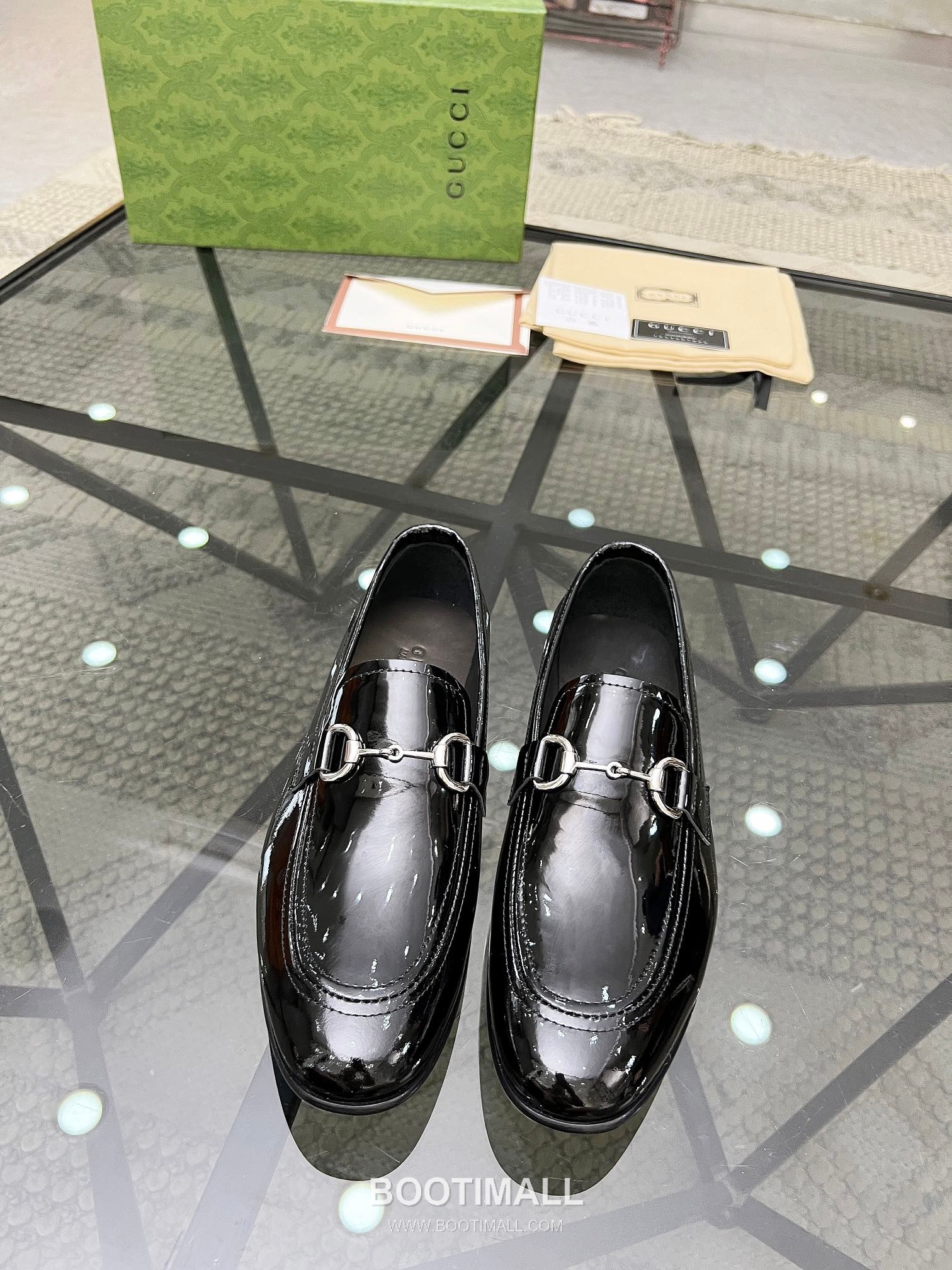 Gucci Italian Leather Derby Calfskin Leather Black Dress Shoes 구찌 이탈리안 레더 더비 소가죽 블랙 드레스 슈즈 3