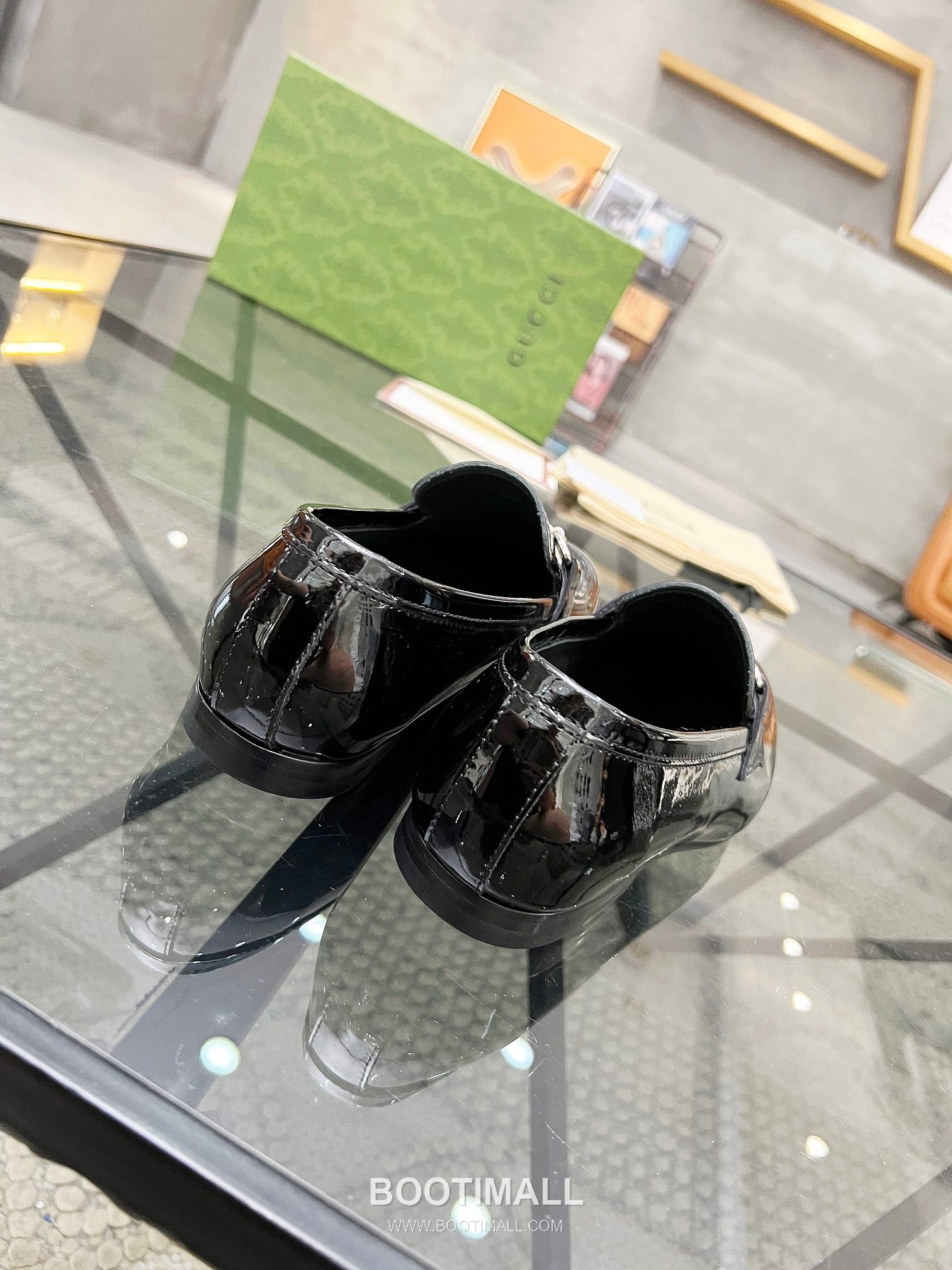 Gucci Italian Leather Derby Calfskin Leather Black Dress Shoes 구찌 이탈리안 레더 더비 소가죽 블랙 드레스 슈즈 8