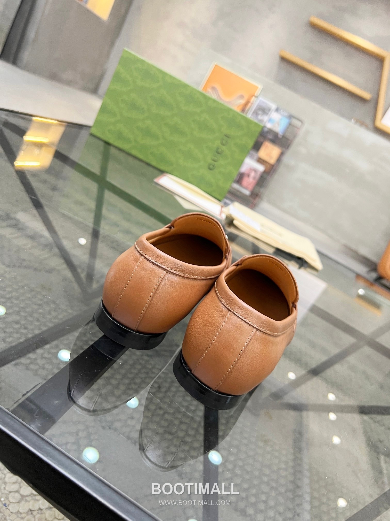 Gucci Italian Leather Derby Calfskin Leather Black Dress Shoes 구찌 이탈리안 레더 더비 소가죽 블랙 드레스 슈즈 8