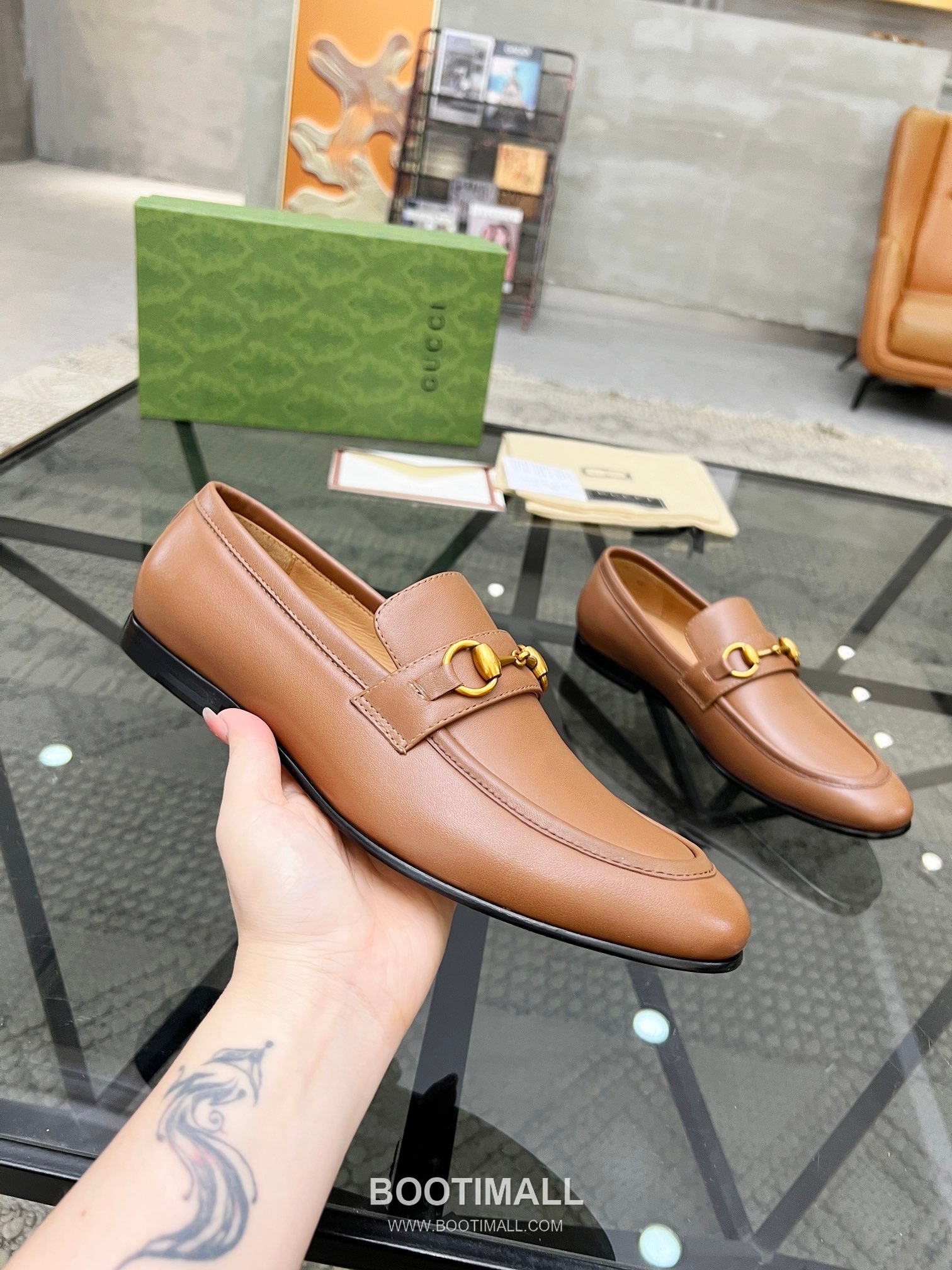 Gucci Italian Leather Derby Calfskin Leather Black Dress Shoes 구찌 이탈리안 레더 더비 소가죽 블랙 드레스 슈즈 4