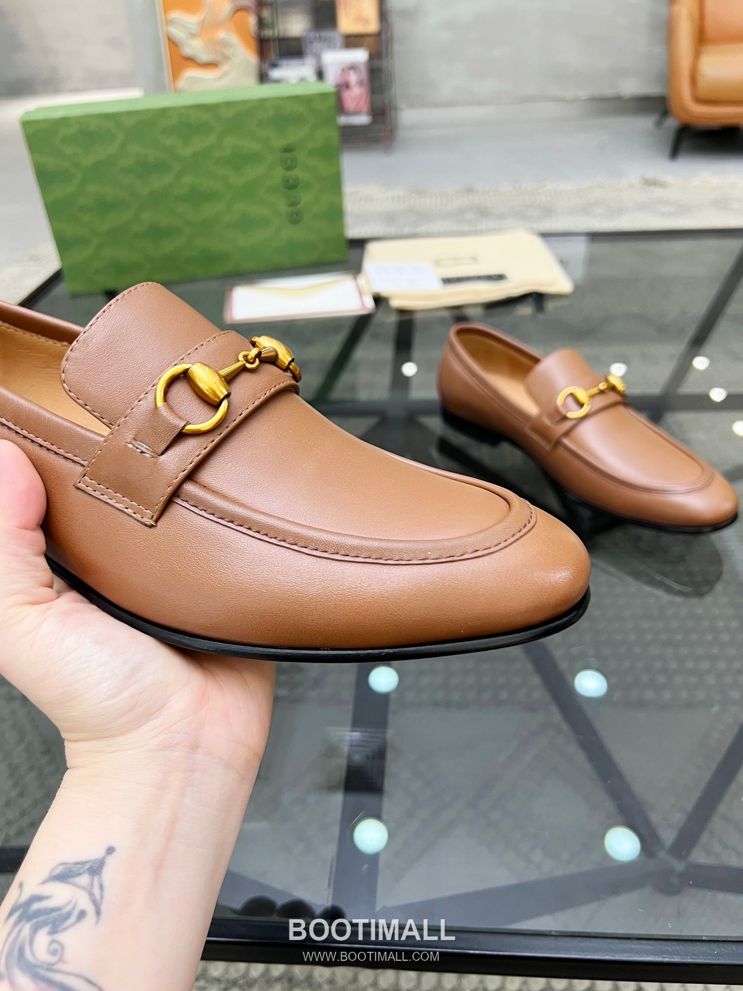 Gucci Italian Leather Derby Calfskin Leather Black Dress Shoes 구찌 이탈리안 레더 더비 소가죽 블랙 드레스 슈즈 6