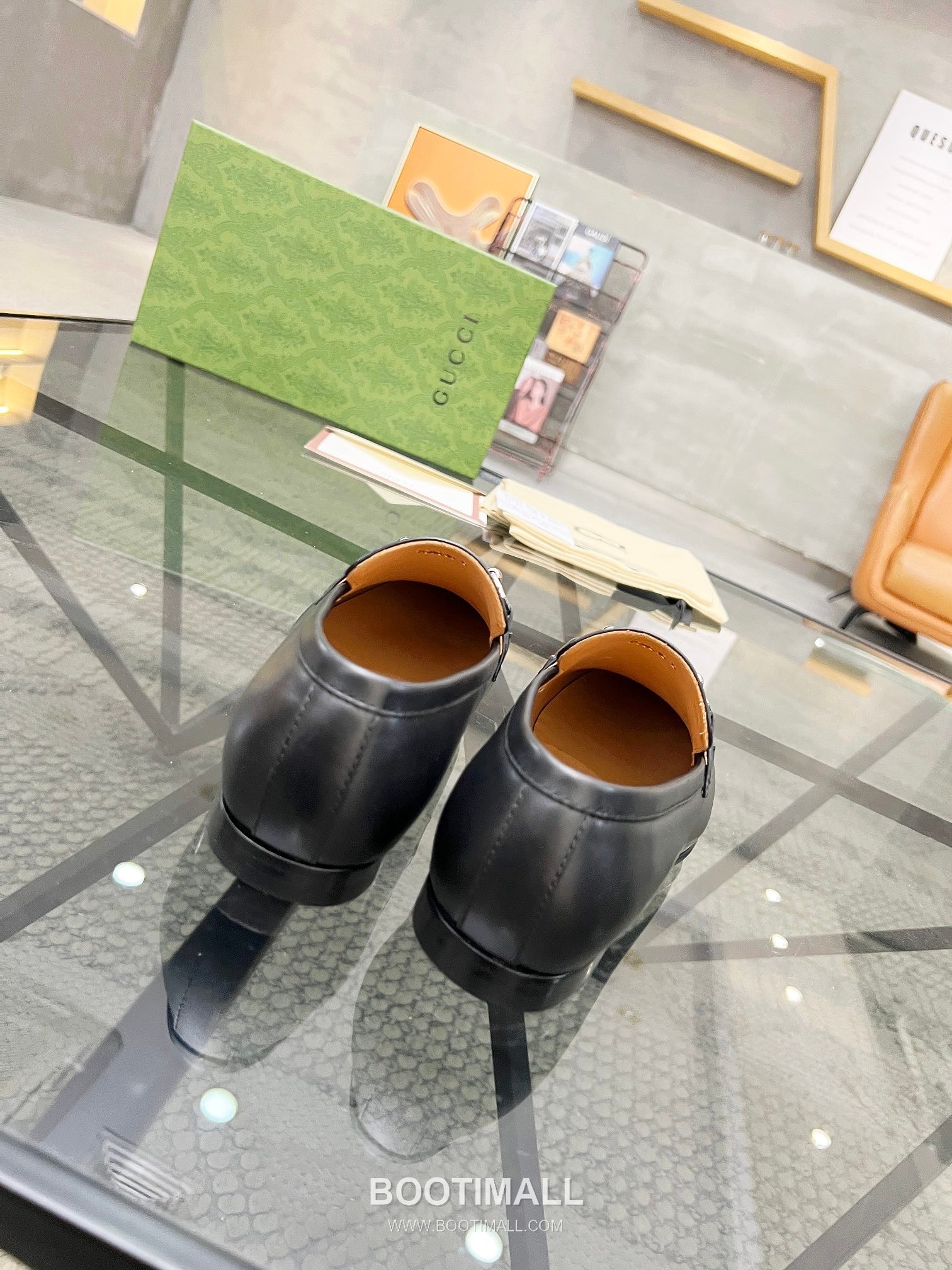 Gucci Italian Leather Derby Calfskin Leather Black Dress Shoes 구찌 이탈리안 레더 더비 소가죽 블랙 드레스 슈즈 8