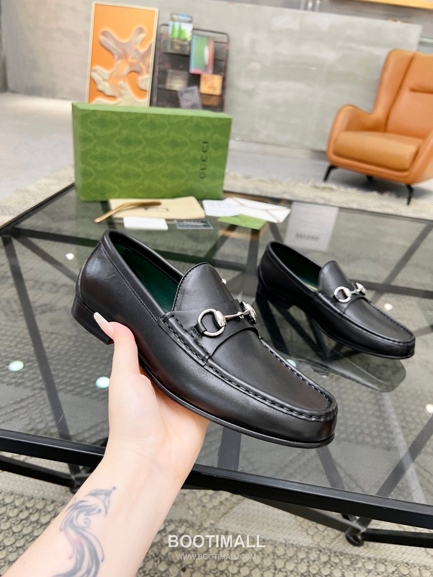 Gucci Italian Calfskin Derby Calfskin Leather Dress Shoes 구찌 이탈리안 카프스킨 더비 카프스킨 레더 드레스 슈즈 4