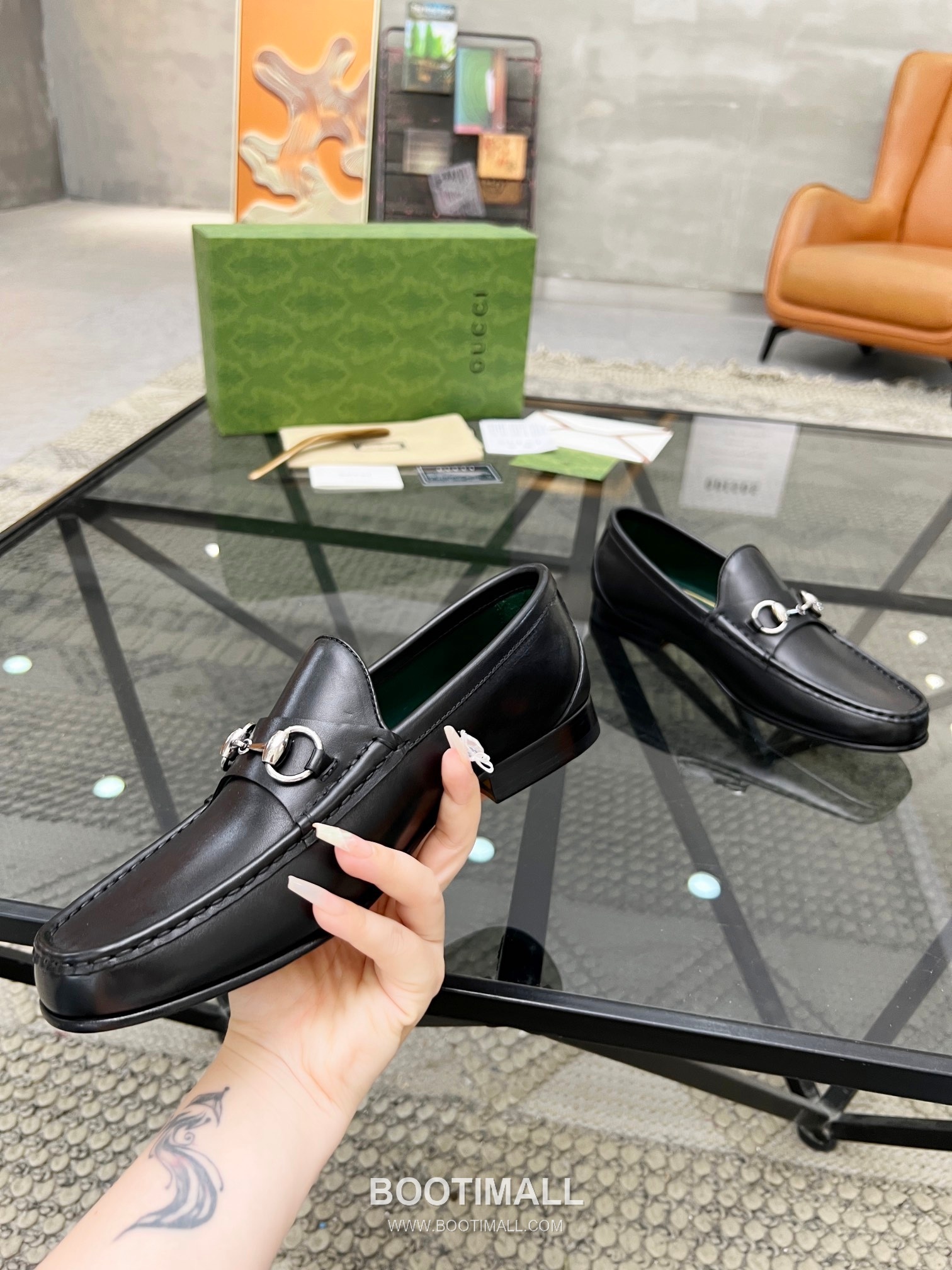 Gucci Italian Calfskin Derby Calfskin Leather Dress Shoes 구찌 이탈리안 카프스킨 더비 카프스킨 레더 드레스 슈즈 5
