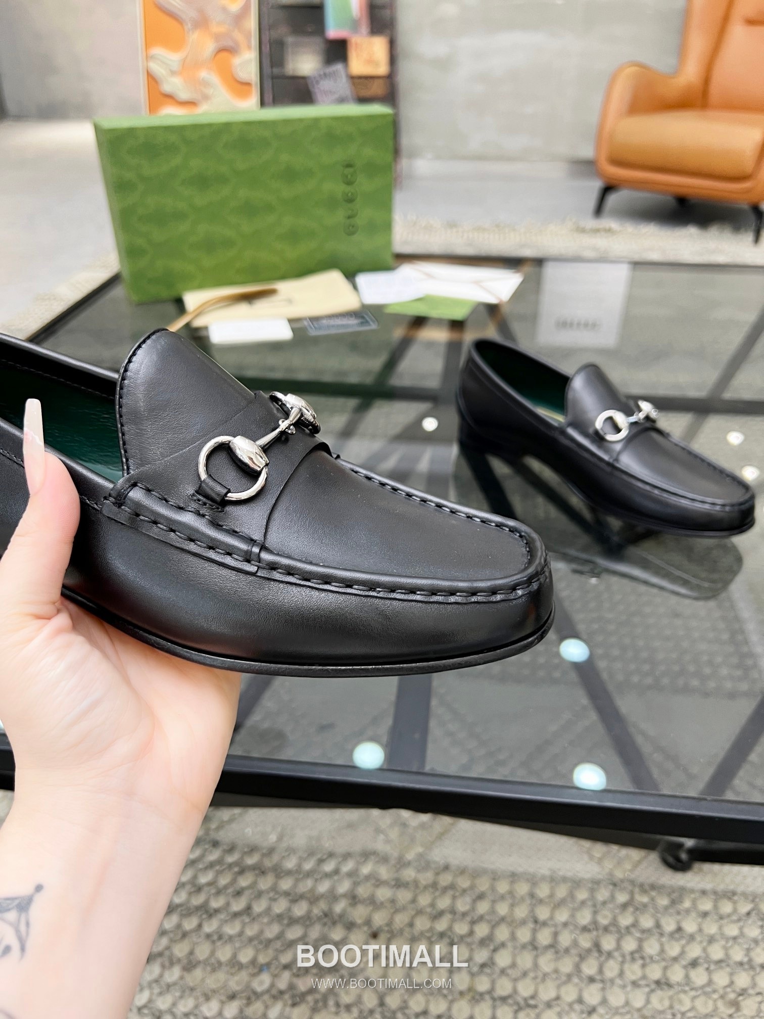 Gucci Italian Calfskin Derby Calfskin Leather Dress Shoes 구찌 이탈리안 카프스킨 더비 카프스킨 레더 드레스 슈즈 6