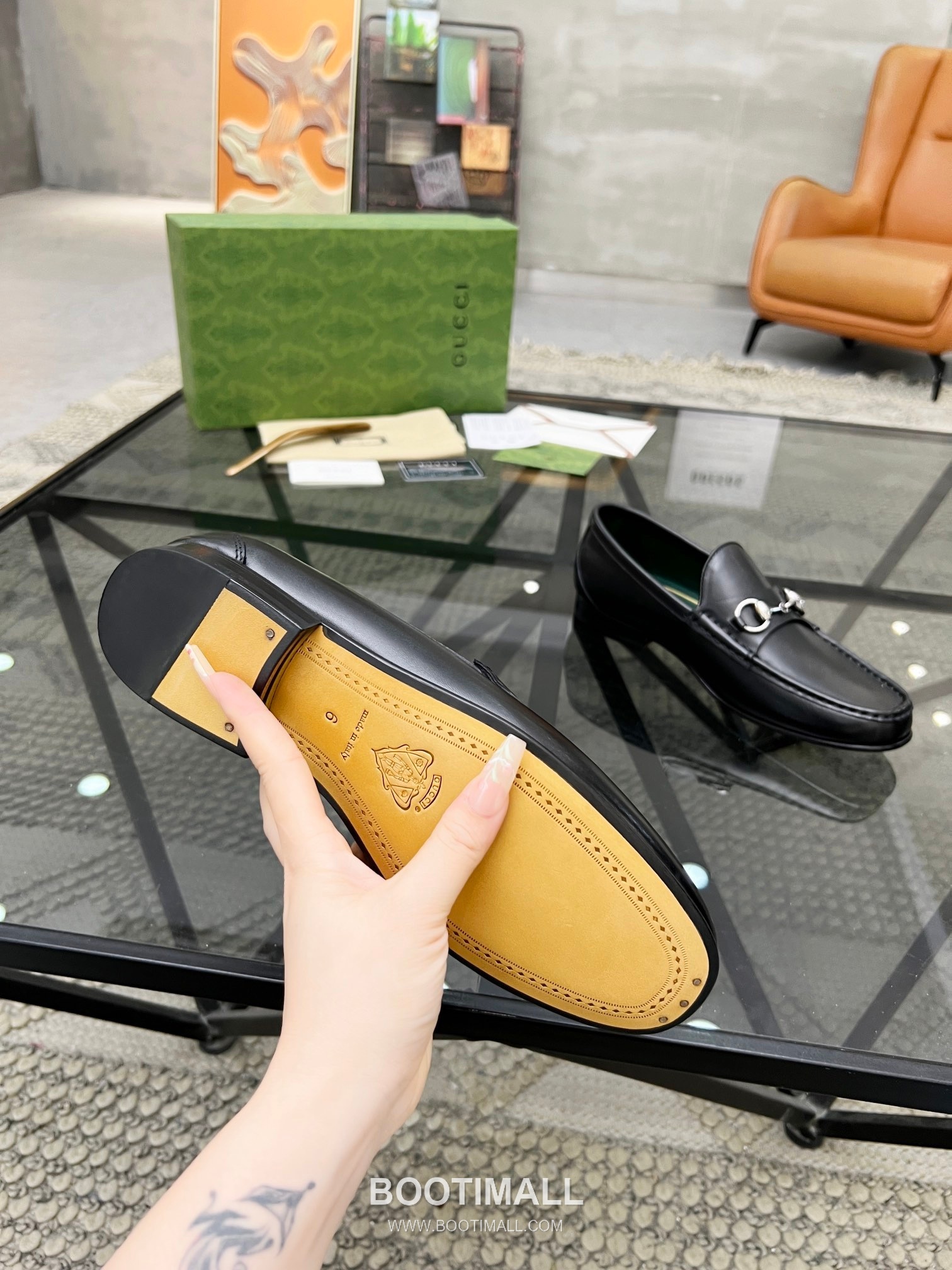 Gucci Italian Calfskin Derby Calfskin Leather Dress Shoes 구찌 이탈리안 카프스킨 더비 카프스킨 레더 드레스 슈즈 9