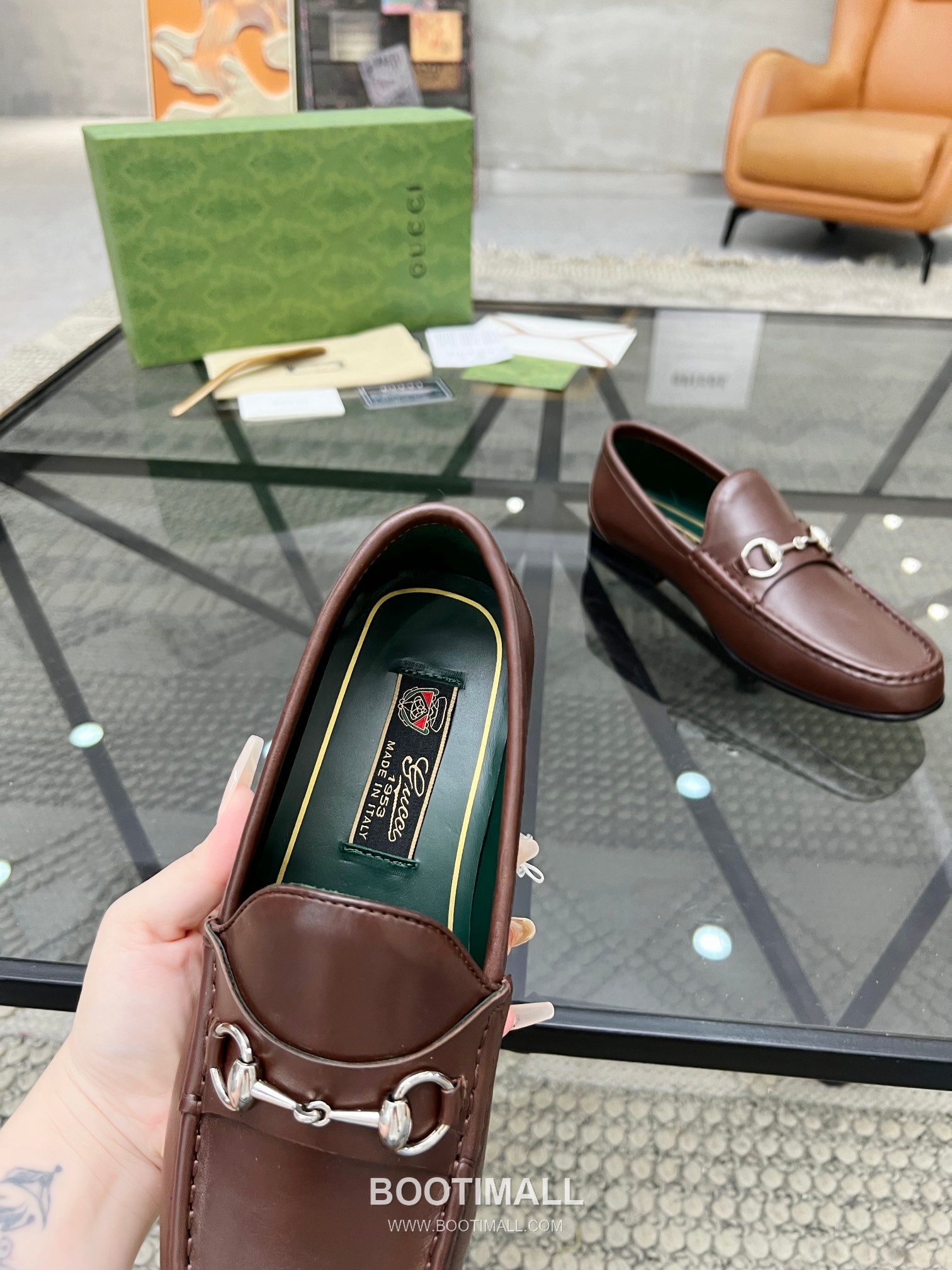 Gucci Italian Calfskin Derby Calfskin Leather Dress Shoes 구찌 이탈리안 카프스킨 더비 카프스킨 레더 드레스 슈즈 7