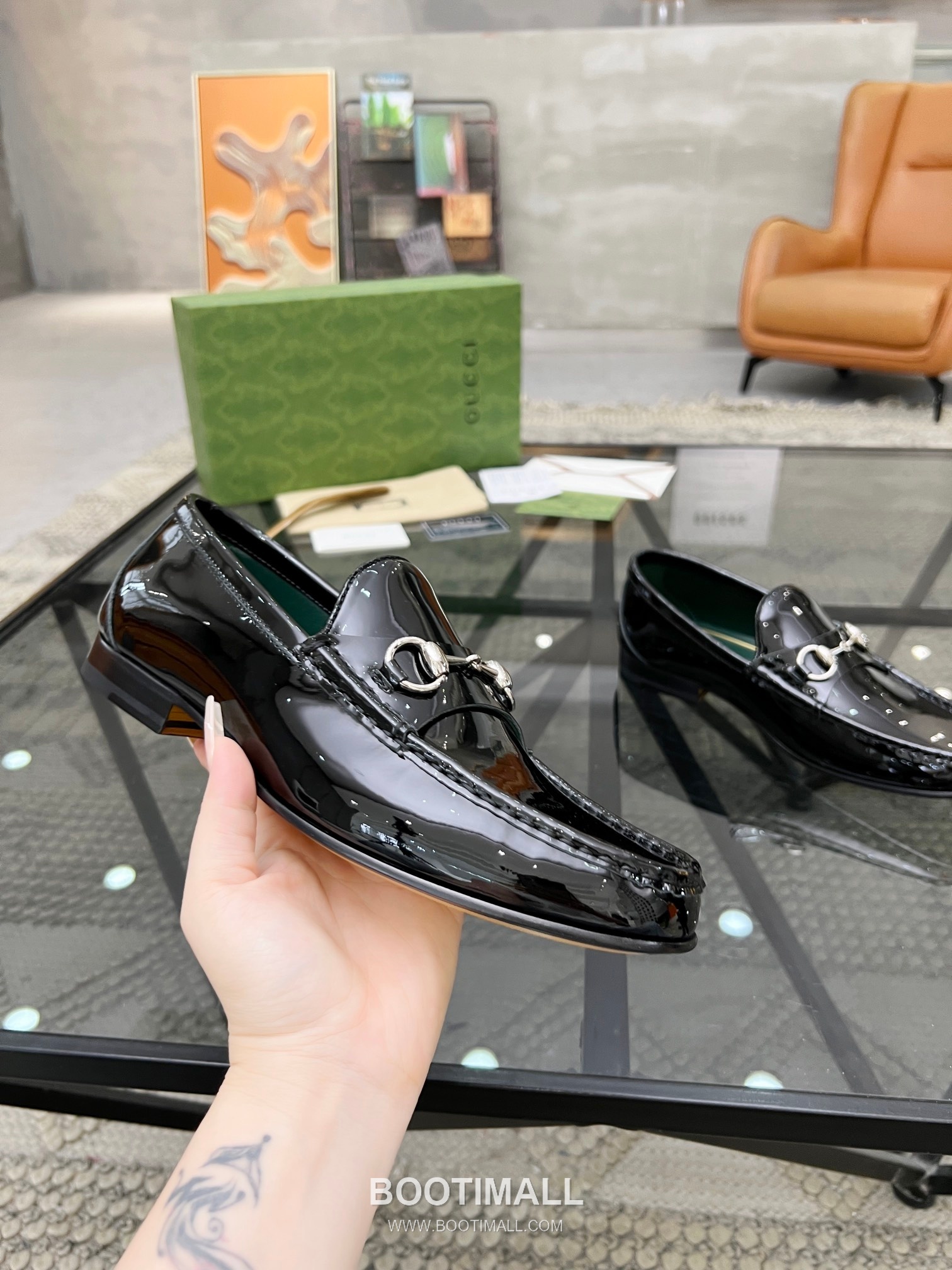 Gucci Italian Calfskin Derby Calfskin Leather Dress Shoes 구찌 이탈리안 카프스킨 더비 카프스킨 레더 드레스 슈즈 5