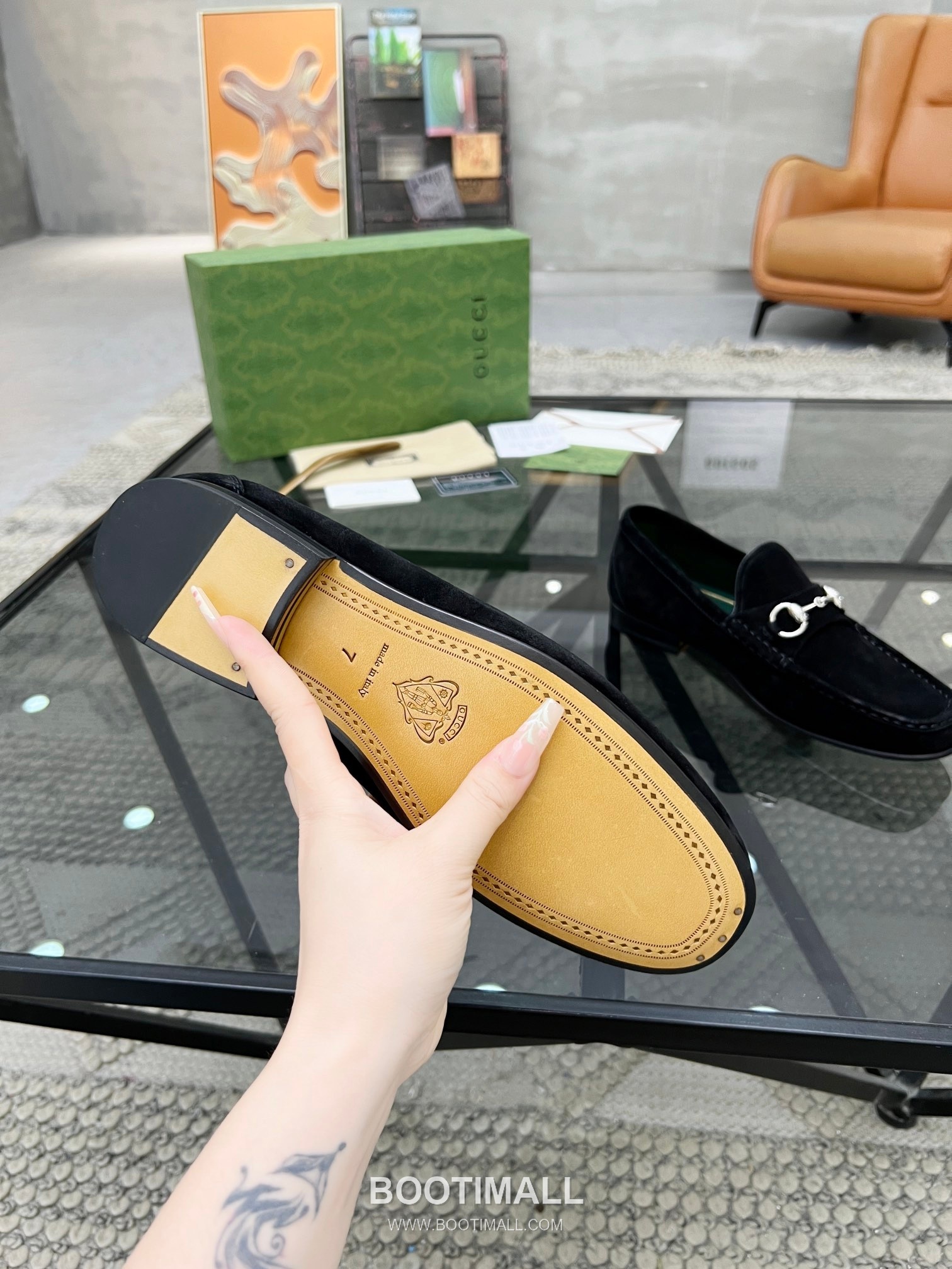 Gucci Italian Calfskin Derby Calfskin Leather Dress Shoes 구찌 이탈리안 카프스킨 더비 카프스킨 레더 드레스 슈즈 9