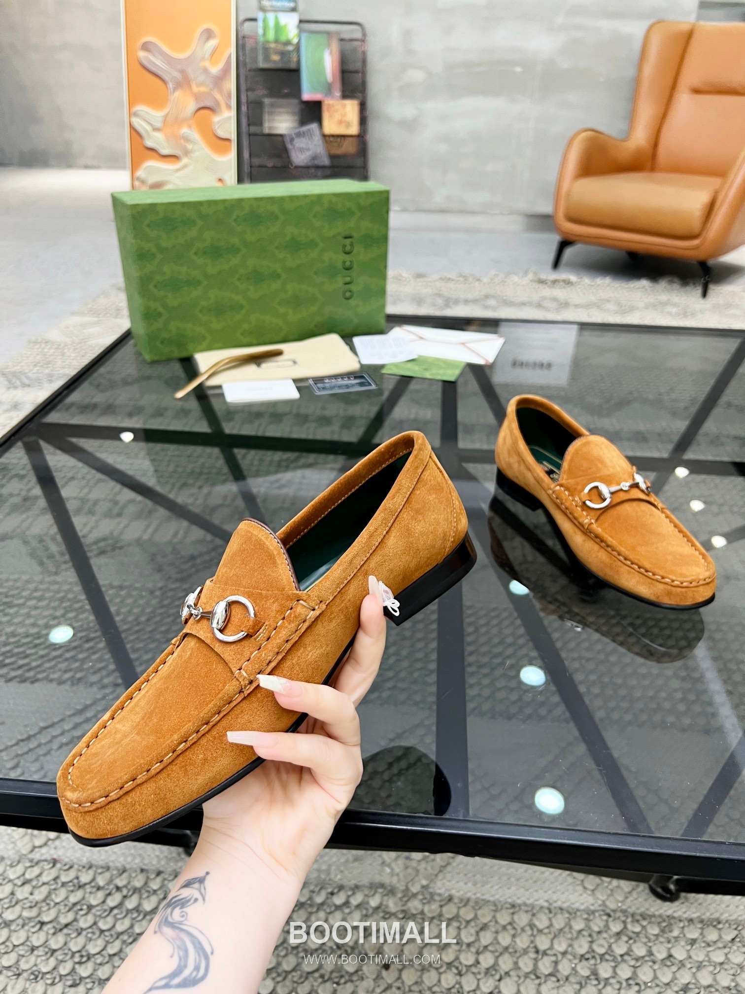 Gucci Italian Calfskin Derby Calfskin Leather Dress Shoes 구찌 이탈리안 카프스킨 더비 카프스킨 레더 드레스 슈즈 4