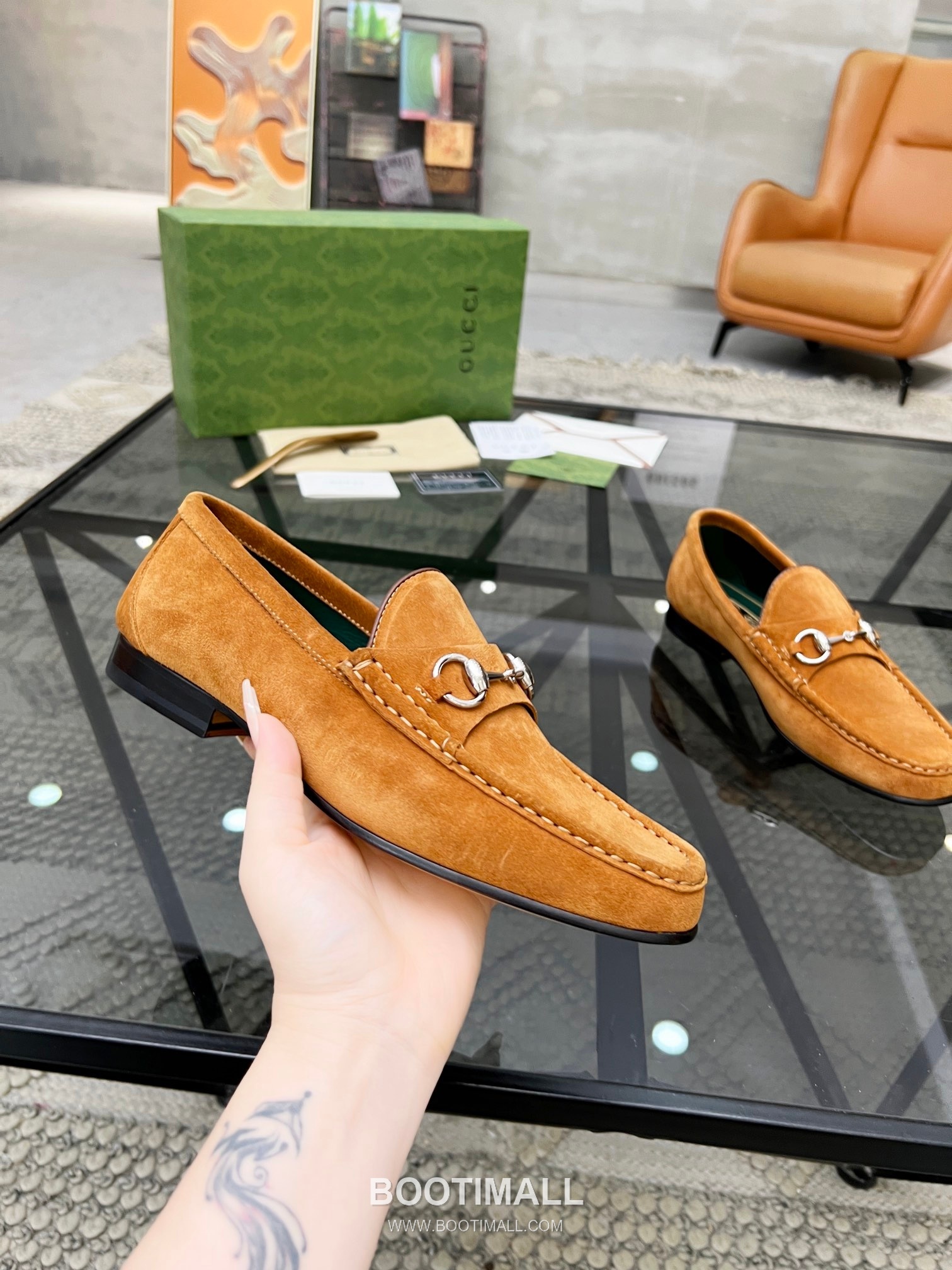 Gucci Italian Calfskin Derby Calfskin Leather Dress Shoes 구찌 이탈리안 카프스킨 더비 카프스킨 레더 드레스 슈즈 5