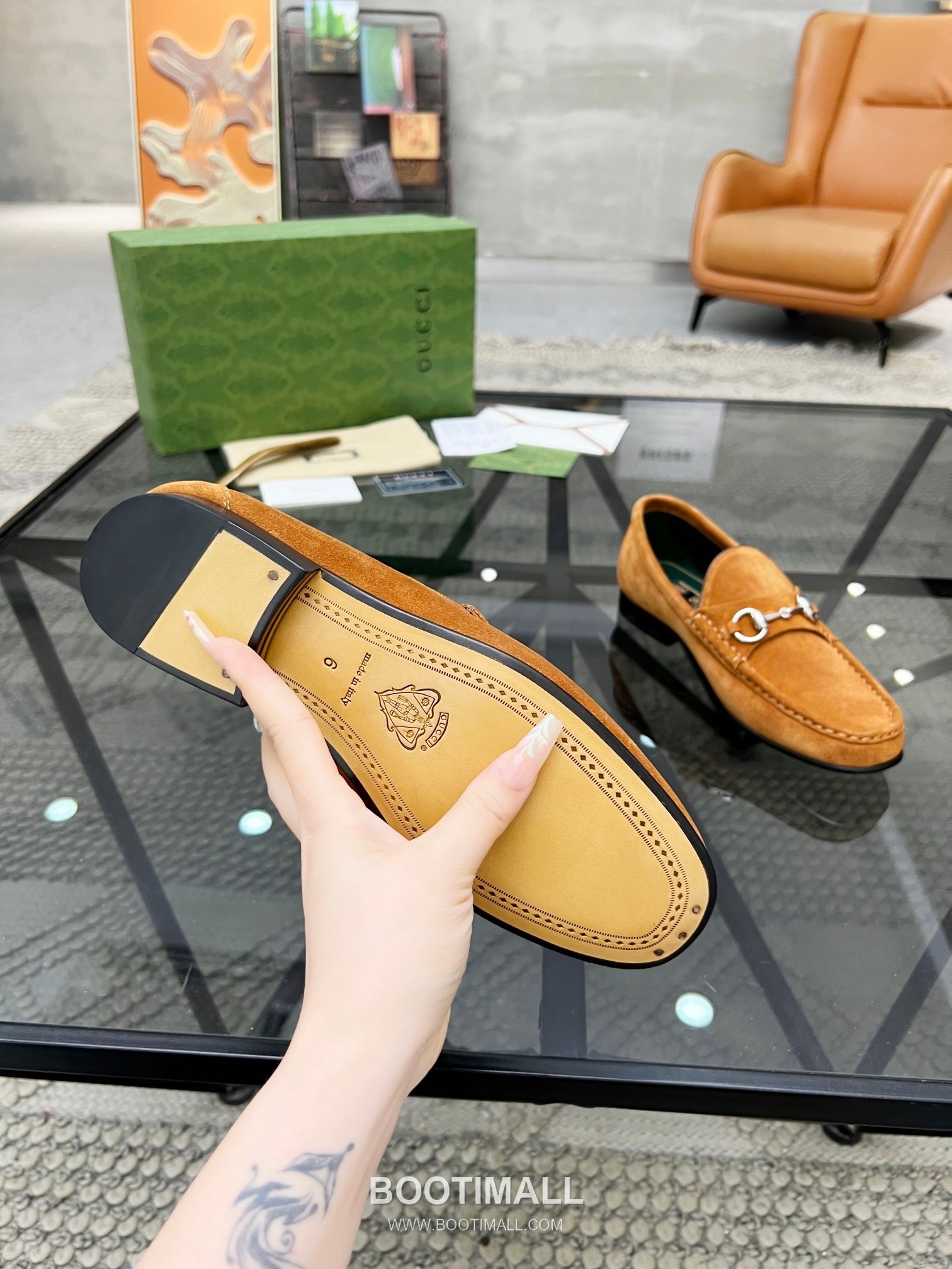 Gucci Italian Calfskin Derby Calfskin Leather Dress Shoes 구찌 이탈리안 카프스킨 더비 카프스킨 레더 드레스 슈즈 9