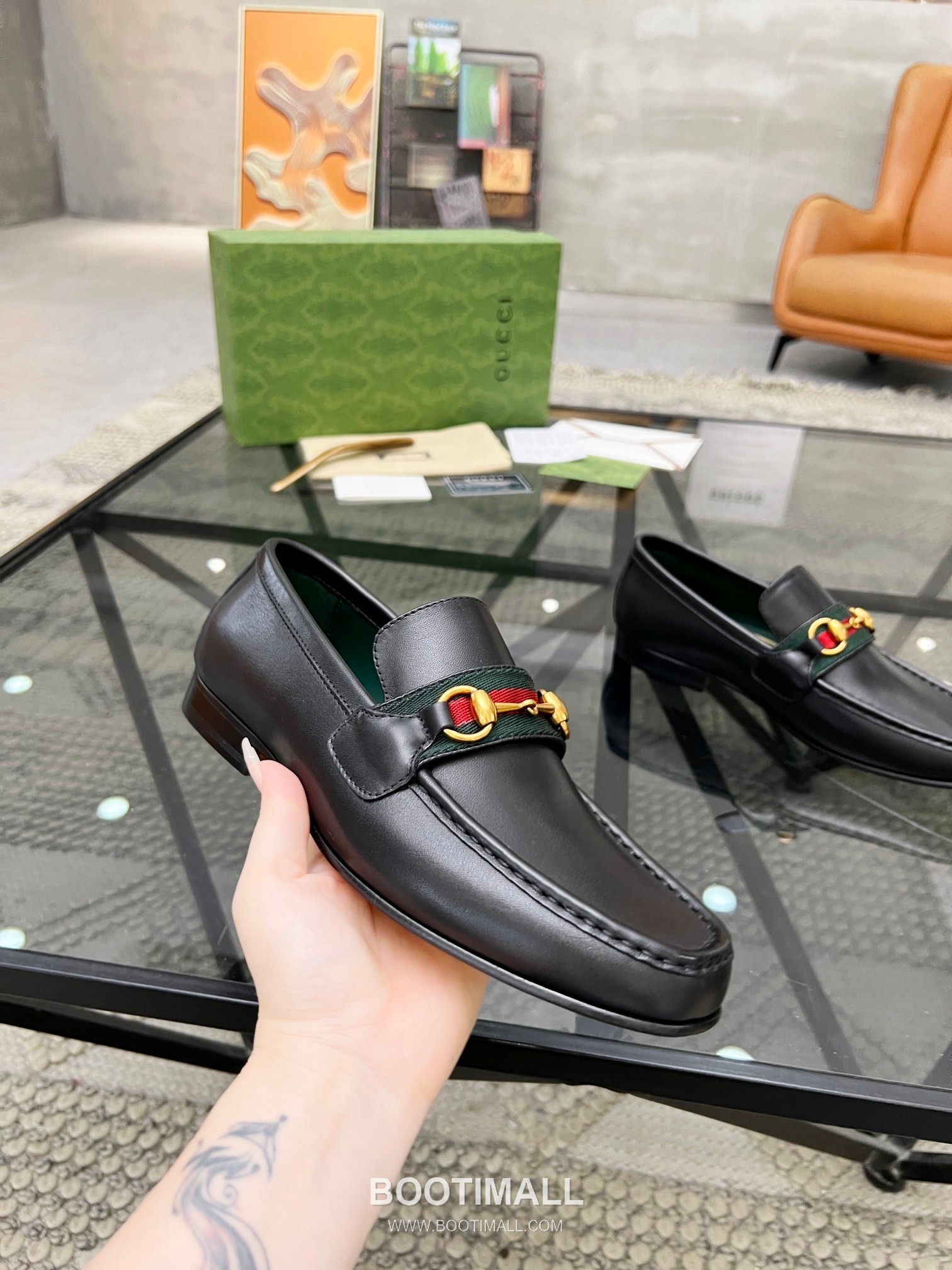 Gucci Italian Calfskin Derby Calfskin Leather Dress Shoes 구찌 이탈리안 카프스킨 더비 카프스킨 레더 드레스 슈즈 5