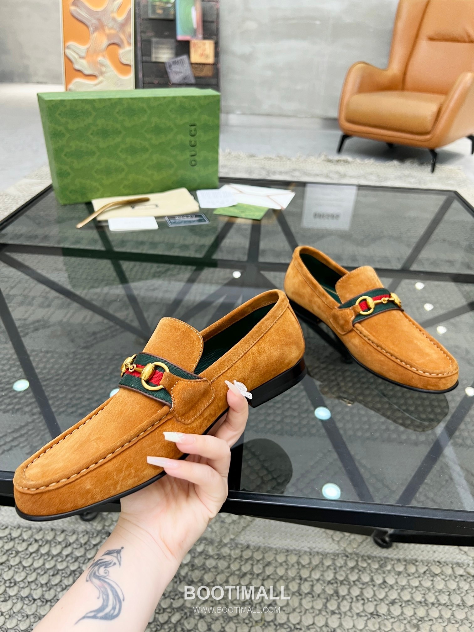 Gucci Italian Calfskin Derby Calfskin Leather Dress Shoes 구찌 이탈리안 카프스킨 더비 카프스킨 레더 드레스 슈즈 4