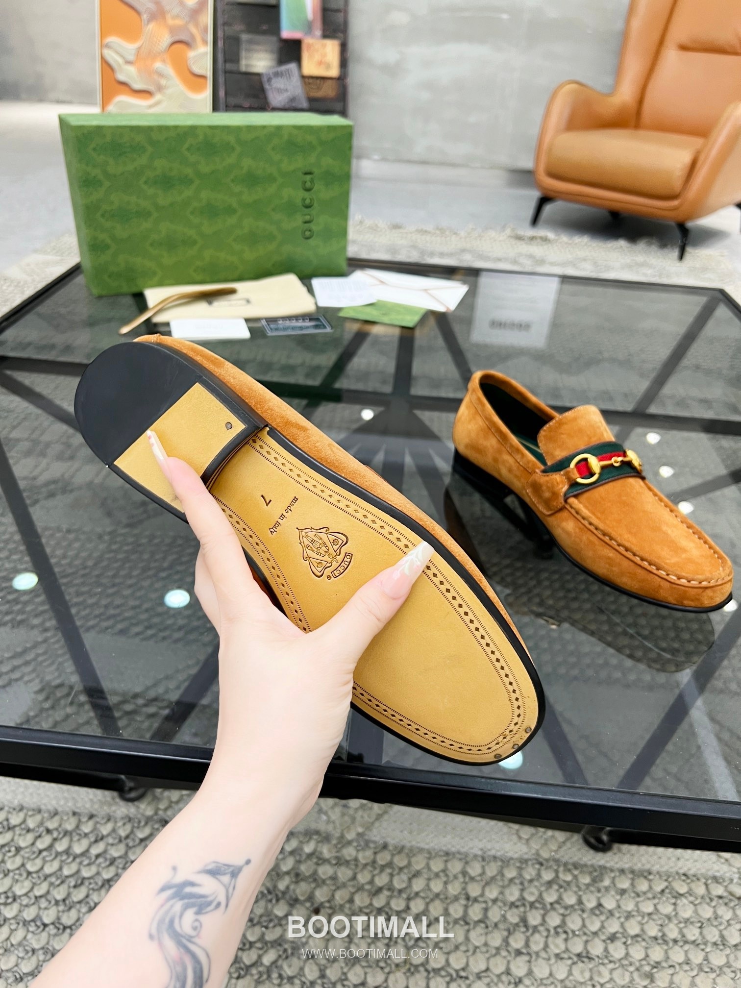 Gucci Italian Calfskin Derby Calfskin Leather Dress Shoes 구찌 이탈리안 카프스킨 더비 카프스킨 레더 드레스 슈즈 9