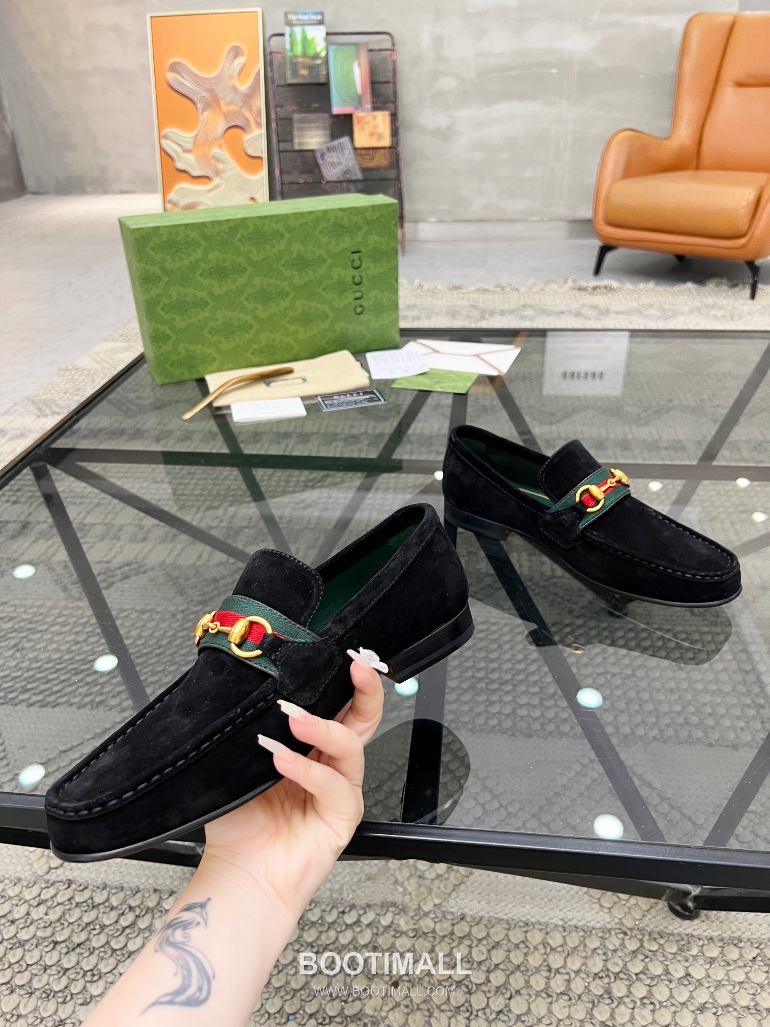 Gucci Italian Calfskin Derby Calfskin Leather Dress Shoes 구찌 이탈리안 카프스킨 더비 카프스킨 레더 드레스 슈즈 4