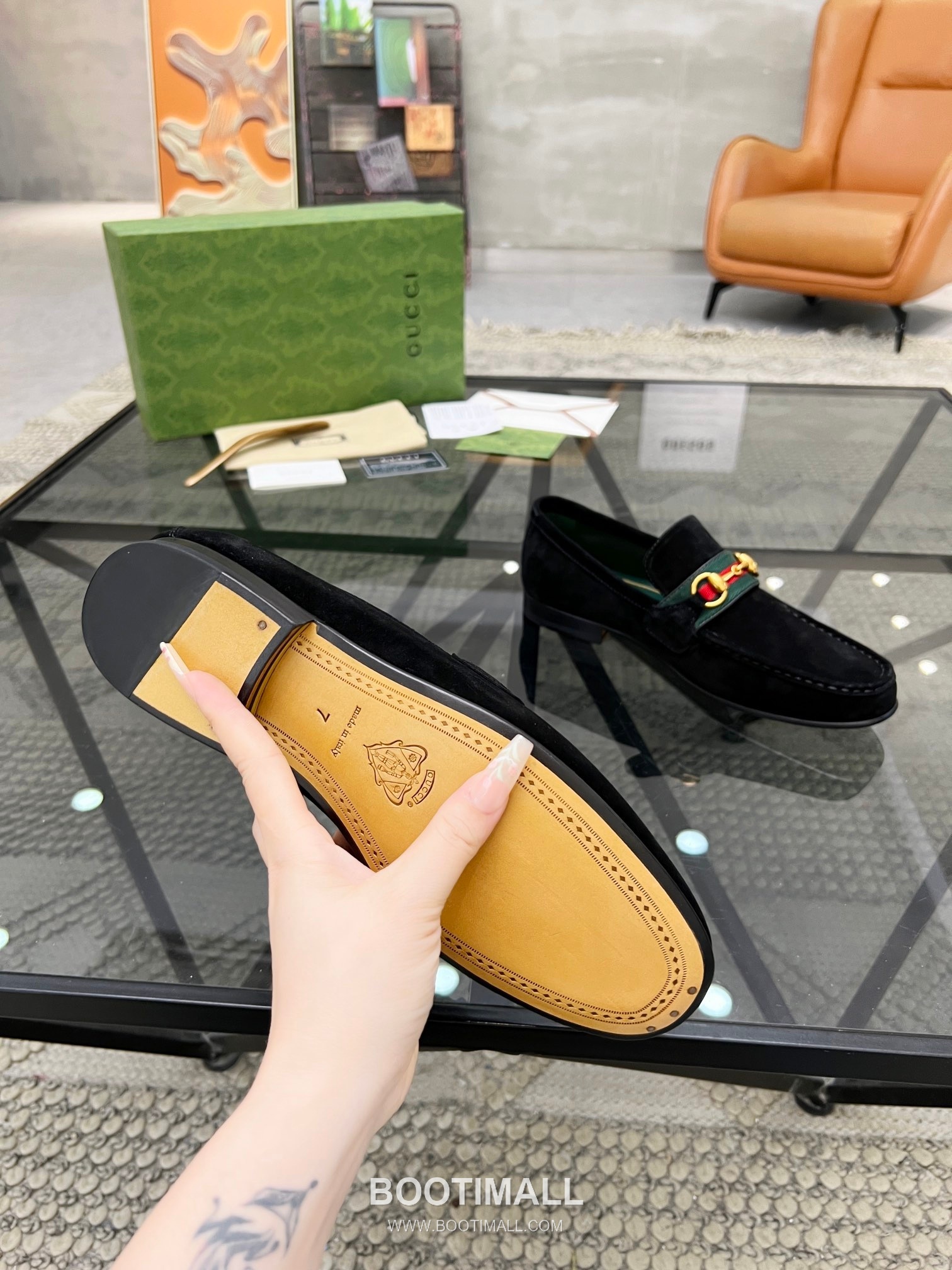 Gucci Italian Calfskin Derby Calfskin Leather Dress Shoes 구찌 이탈리안 카프스킨 더비 카프스킨 레더 드레스 슈즈 9