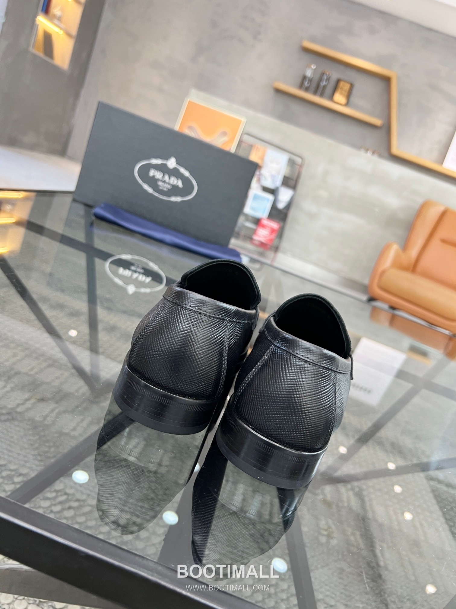 Prada Italian Calfskin Derby Calfskin Leather Dress Shoes 이탈리안 송아지가죽 더비 송아지가죽 드레스 슈즈 8