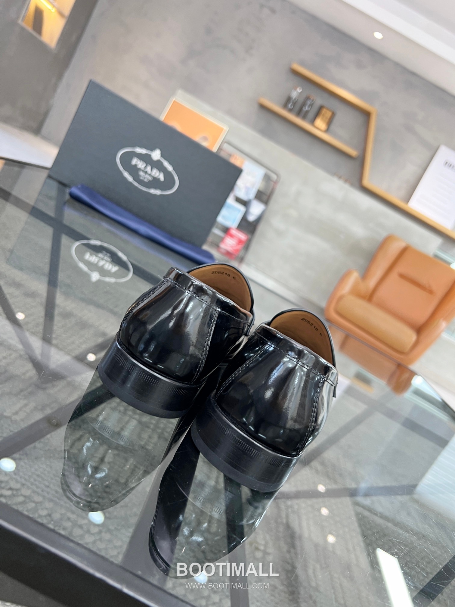 Prada Italian Calfskin Derby Calfskin Leather Dress Shoes 이탈리안 송아지가죽 더비 송아지가죽 드레스 슈즈 8