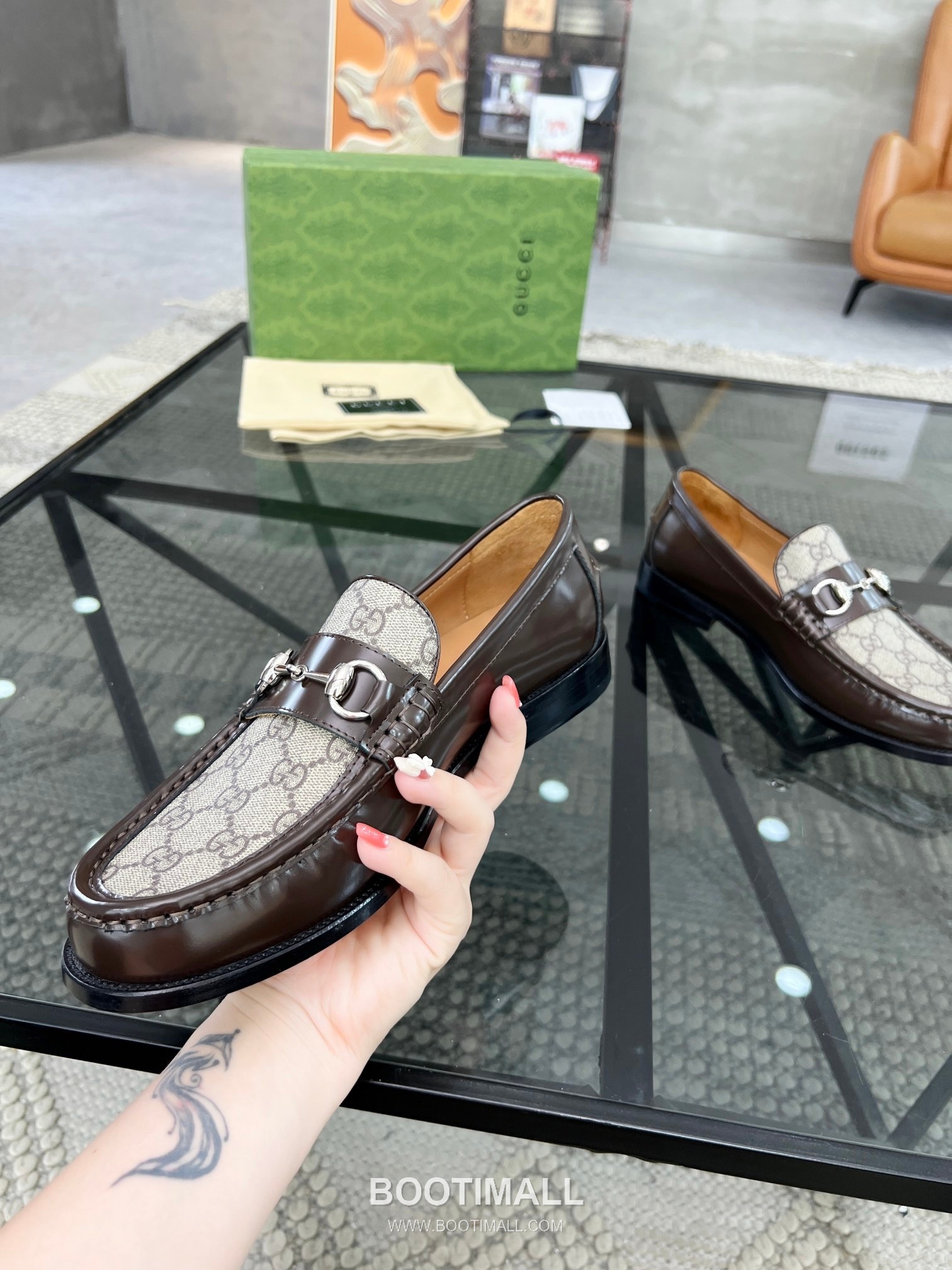 Gucci Italian Calfskin Derby Calfskin Leather Black Dress Shoes 구찌 이탈리안 카프스킨 더비 카프스킨 레더 블랙 드레스 슈즈 4