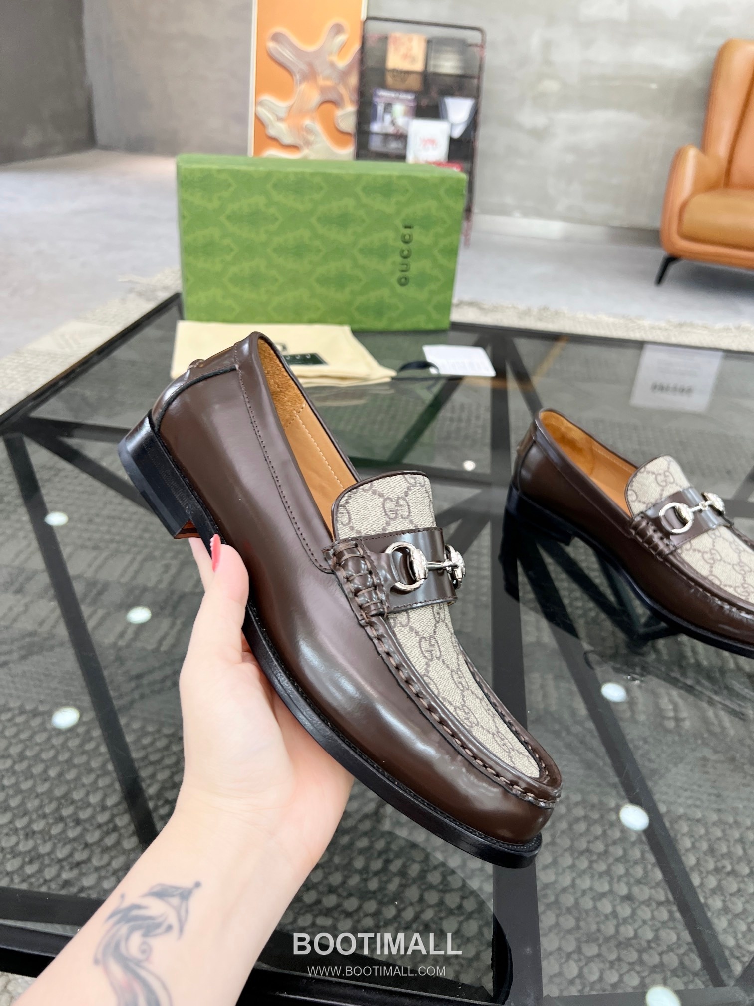 Gucci Italian Calfskin Derby Calfskin Leather Black Dress Shoes 구찌 이탈리안 카프스킨 더비 카프스킨 레더 블랙 드레스 슈즈 5