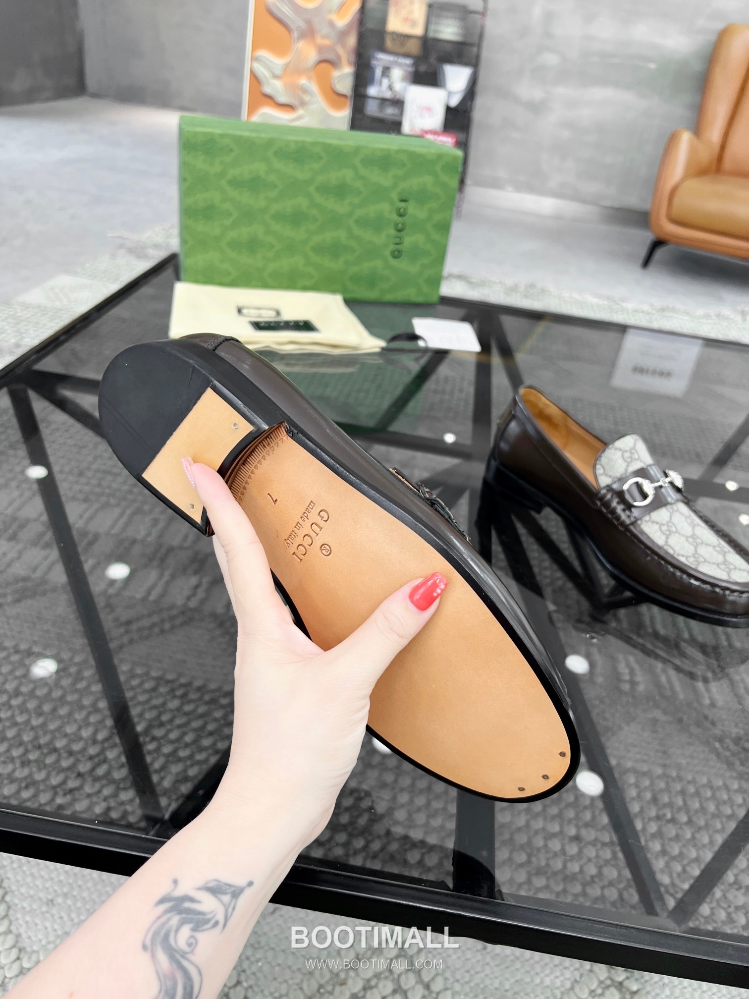 Gucci Italian Calfskin Derby Calfskin Leather Black Dress Shoes 구찌 이탈리안 카프스킨 더비 카프스킨 레더 블랙 드레스 슈즈 9