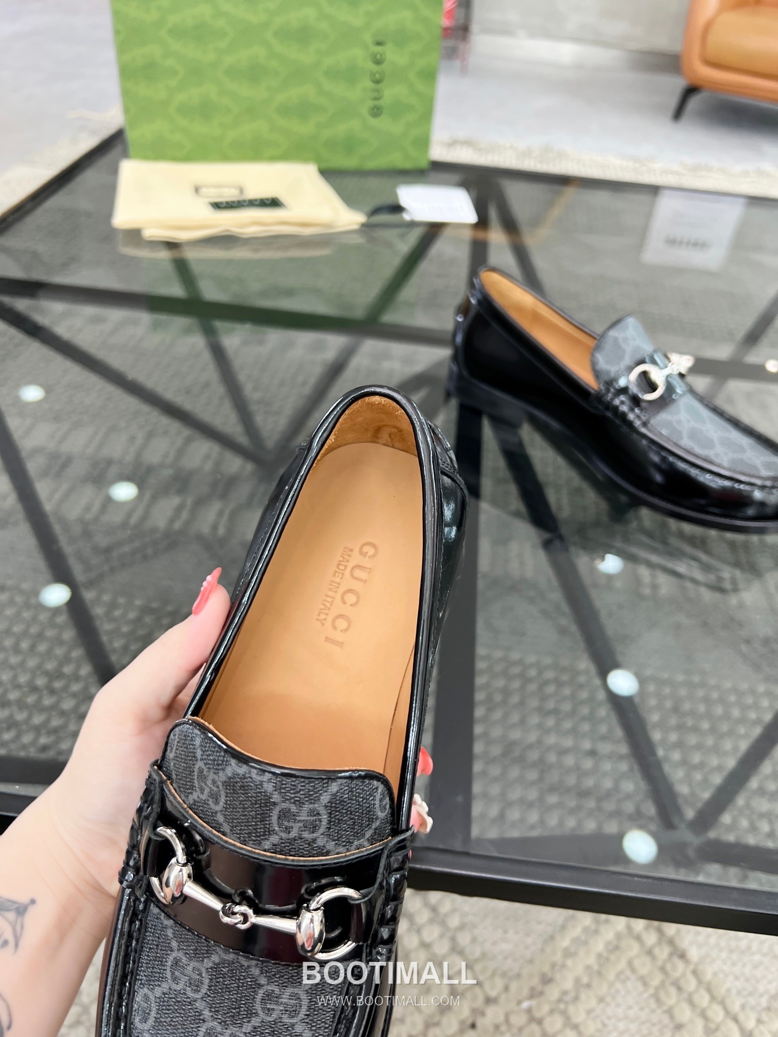Gucci Italian Calfskin Derby Calfskin Leather Black Dress Shoes 구찌 이탈리안 카프스킨 더비 카프스킨 레더 블랙 드레스 슈즈 7