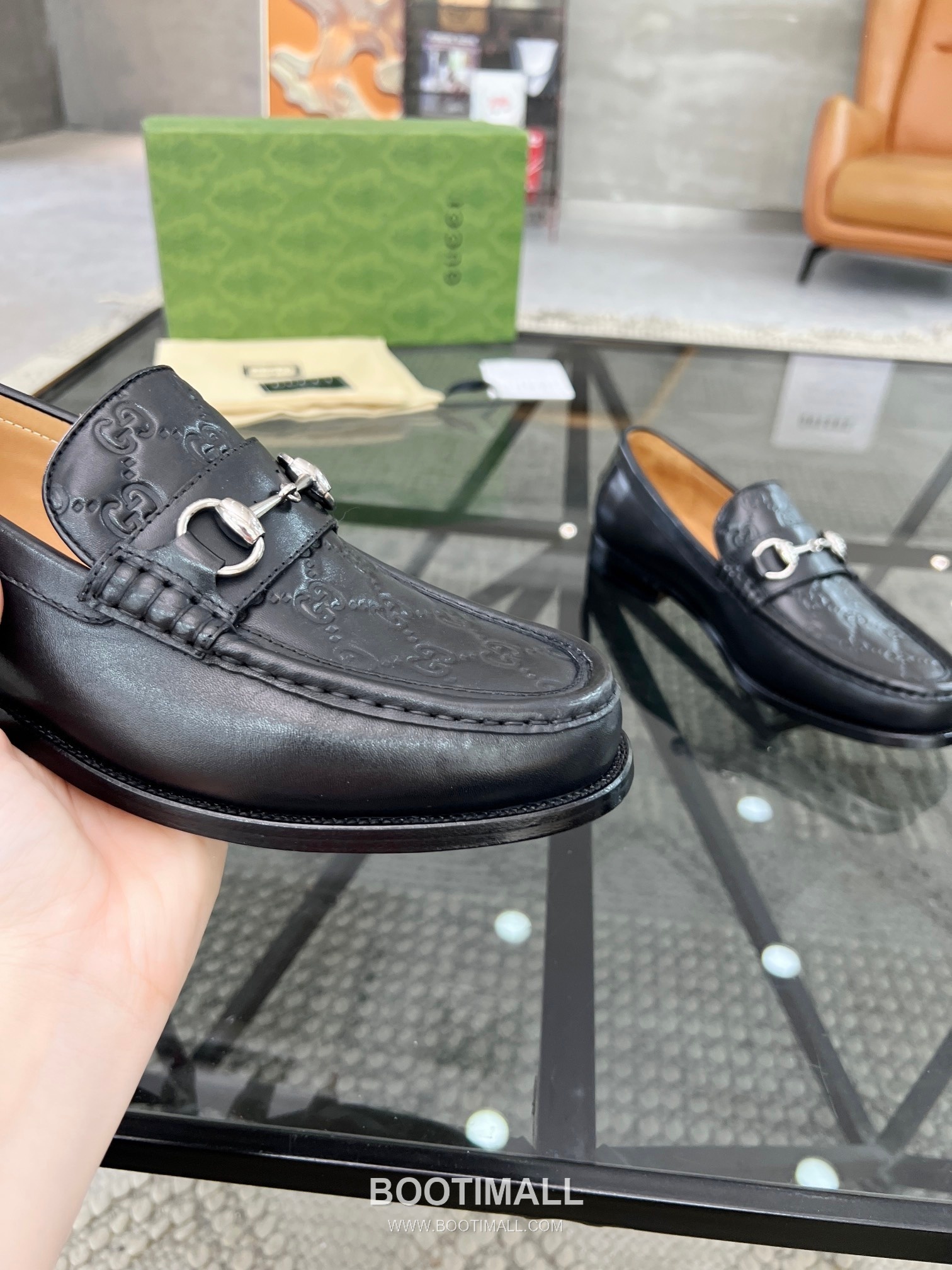 Gucci Italian Calfskin Derby Calfskin Leather Black Dress Shoes 구찌 이탈리안 카프스킨 더비 카프스킨 레더 블랙 드레스 슈즈 6