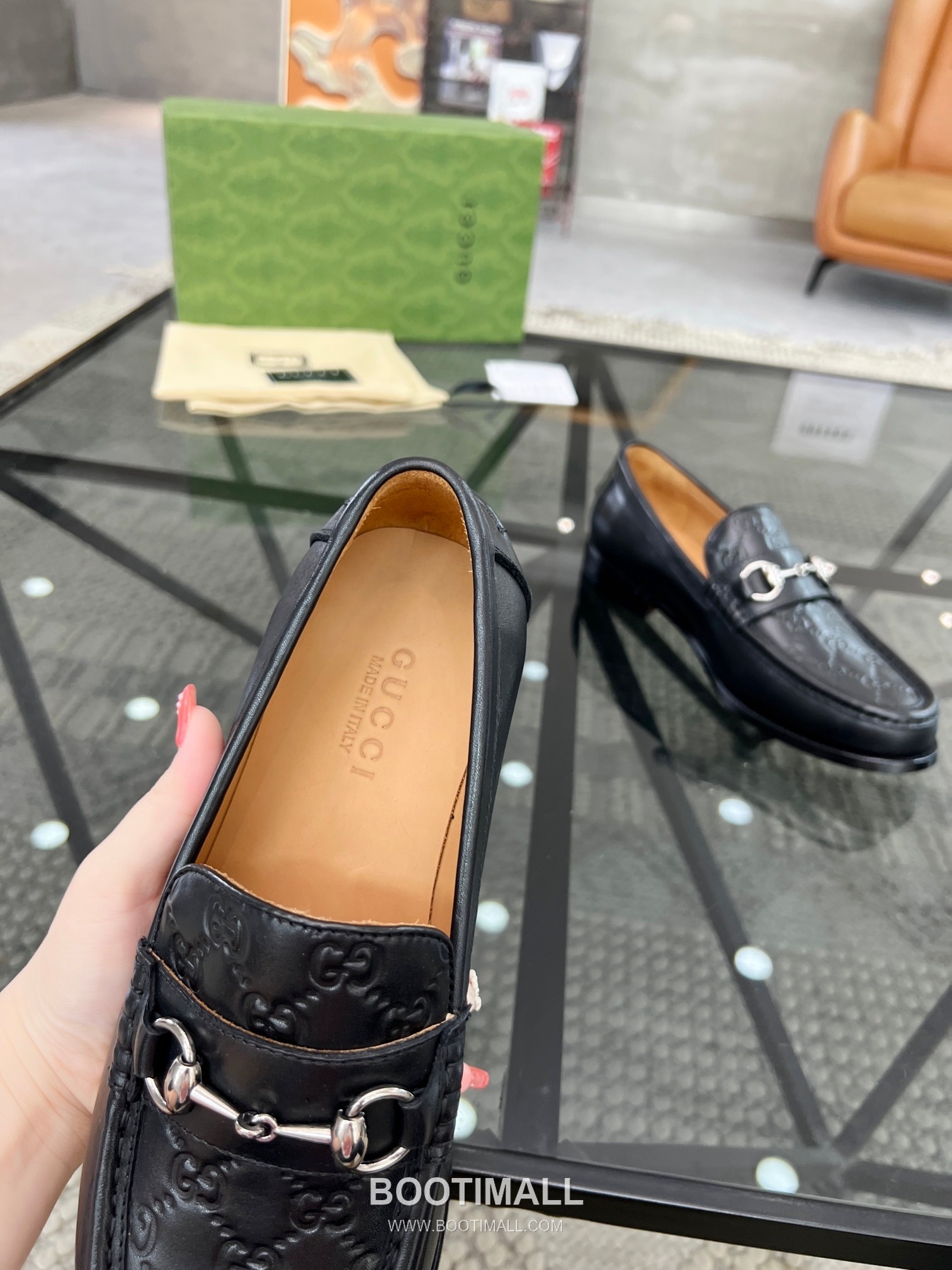 Gucci Italian Calfskin Derby Calfskin Leather Black Dress Shoes 구찌 이탈리안 카프스킨 더비 카프스킨 레더 블랙 드레스 슈즈 7