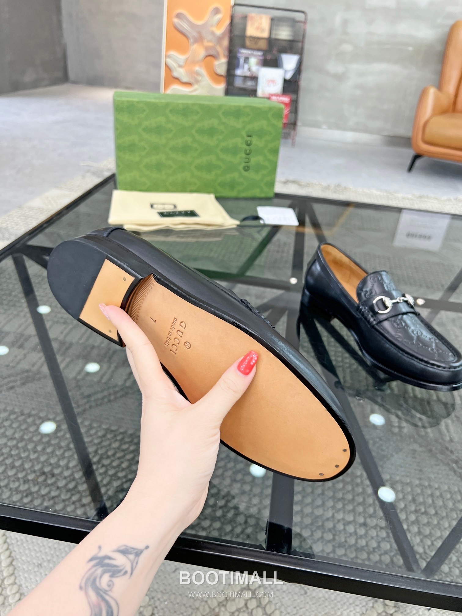 Gucci Italian Calfskin Derby Calfskin Leather Black Dress Shoes 구찌 이탈리안 카프스킨 더비 카프스킨 레더 블랙 드레스 슈즈 9