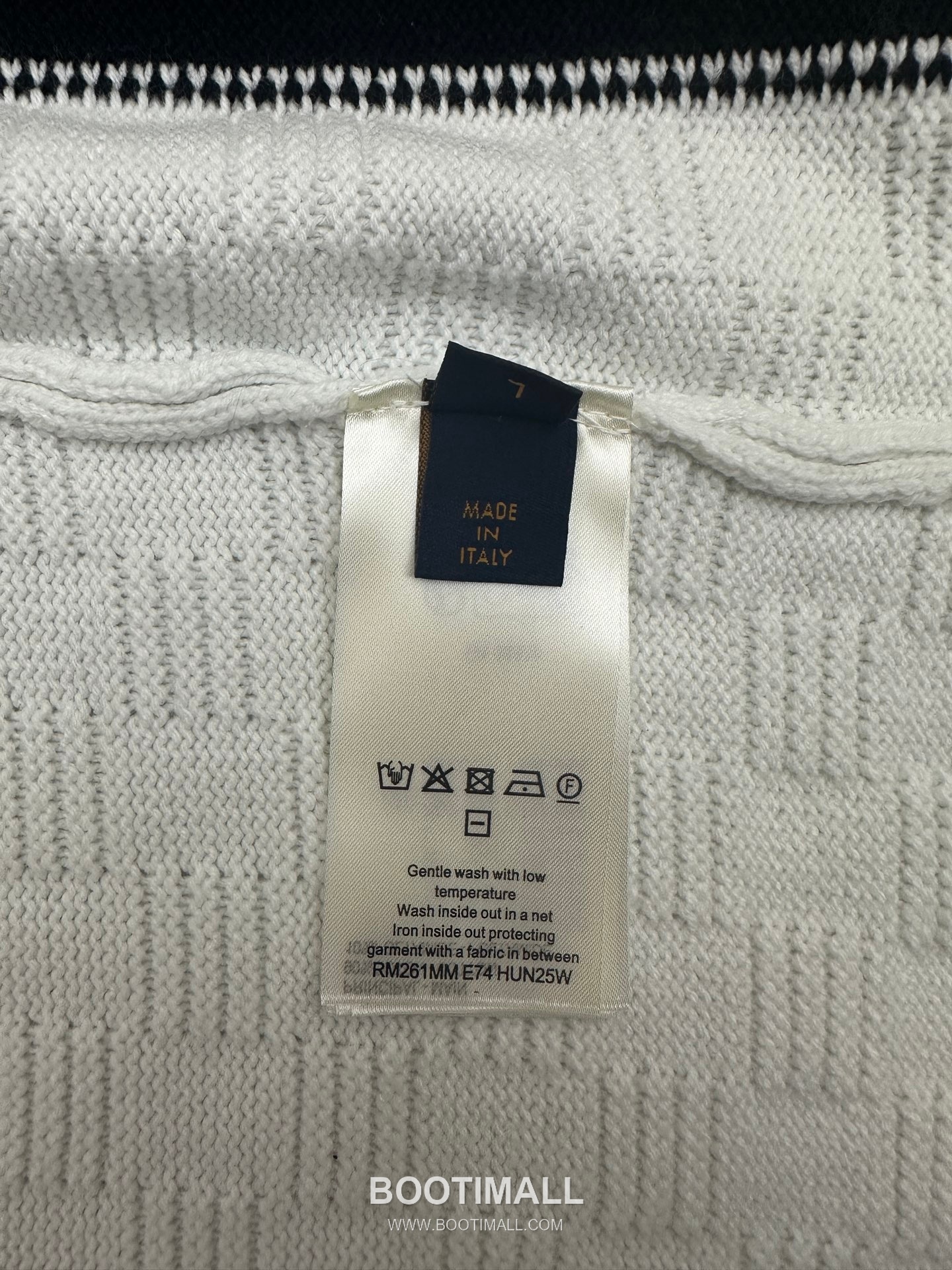 Louis Vuitton Damier Jacquard Zip Knit Cotton Nylon Light Blue Jacket 루이비통 다미에 자카드 집 니트 코튼 나일론 라이트 블루 자켓 16