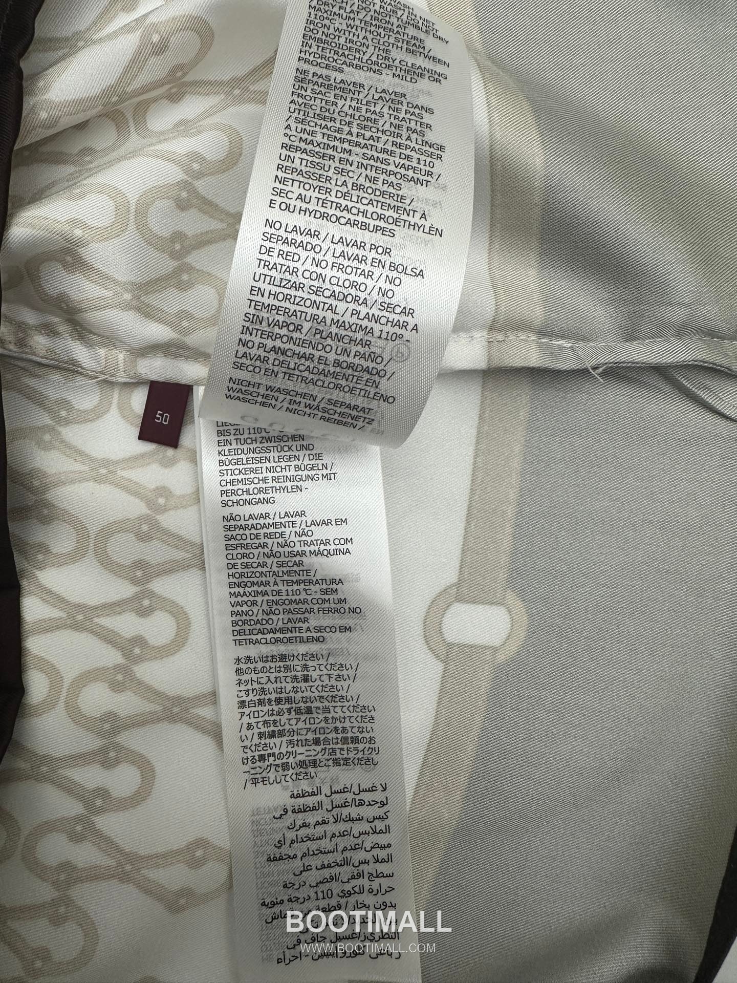 Gucci Horsebit Print Cuban Shirt Polyamide Brown 구찌 홀스빗 프린트 쿠반 셔츠 폴리아미드 브라운 16