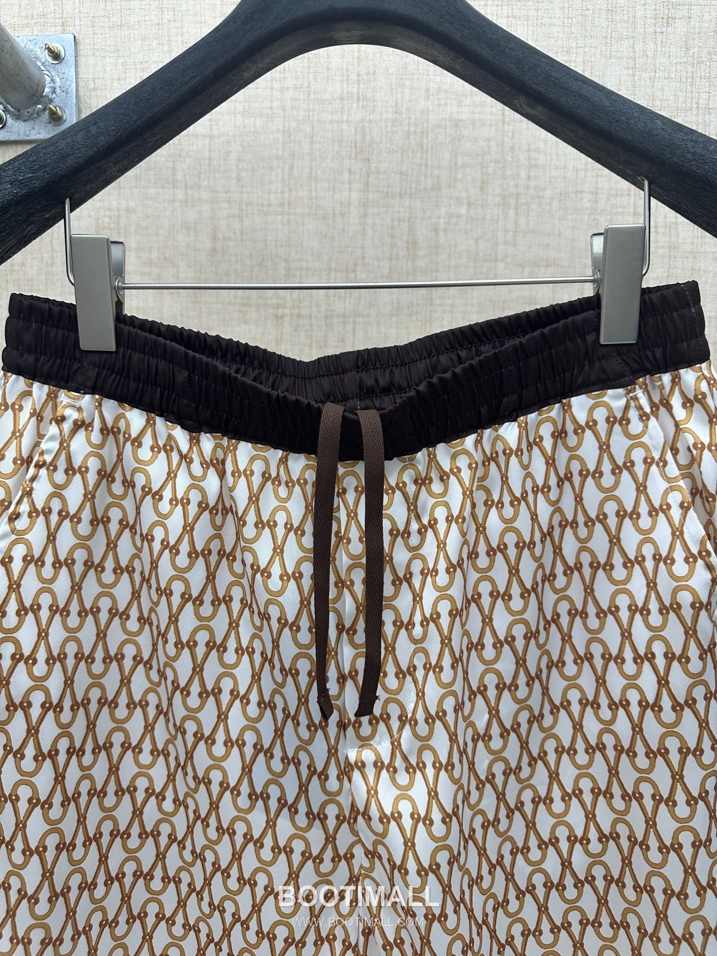 Gucci Equestrian Bit Print Shorts Polyamide Brown 구찌 마구 비트 프린트 쇼츠 폴리아미드 브라운 8