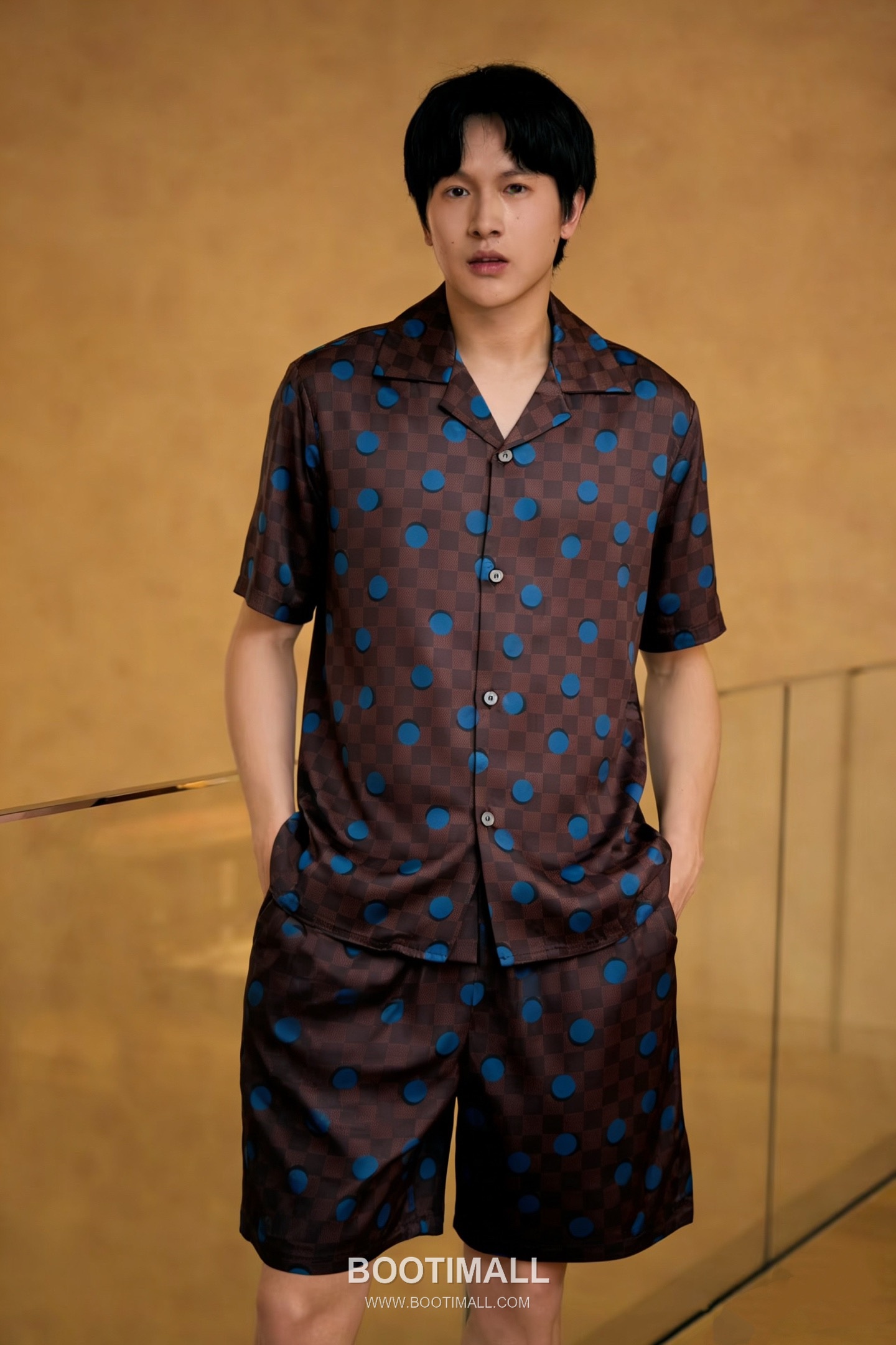 Louis Vuitton Damier Pop Shirt Brown Short Sleeve Shirt 루이비통 다미에 팝 셔츠 브라운 반팔 셔츠 2