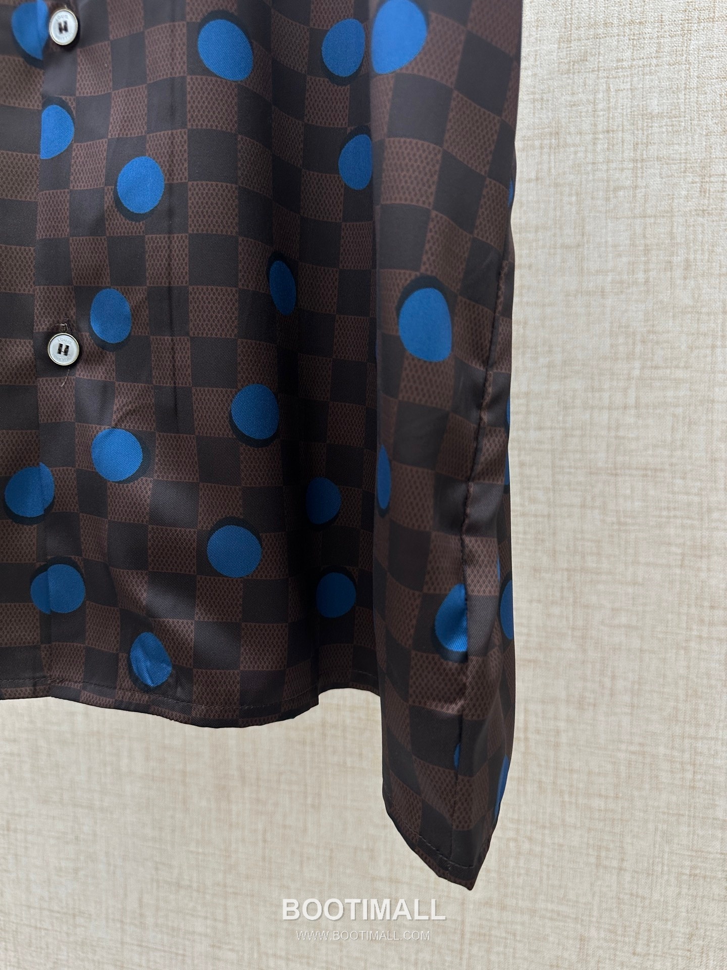 Louis Vuitton Damier Pop Shirt Brown Short Sleeve Shirt 루이비통 다미에 팝 셔츠 브라운 반팔 셔츠 10