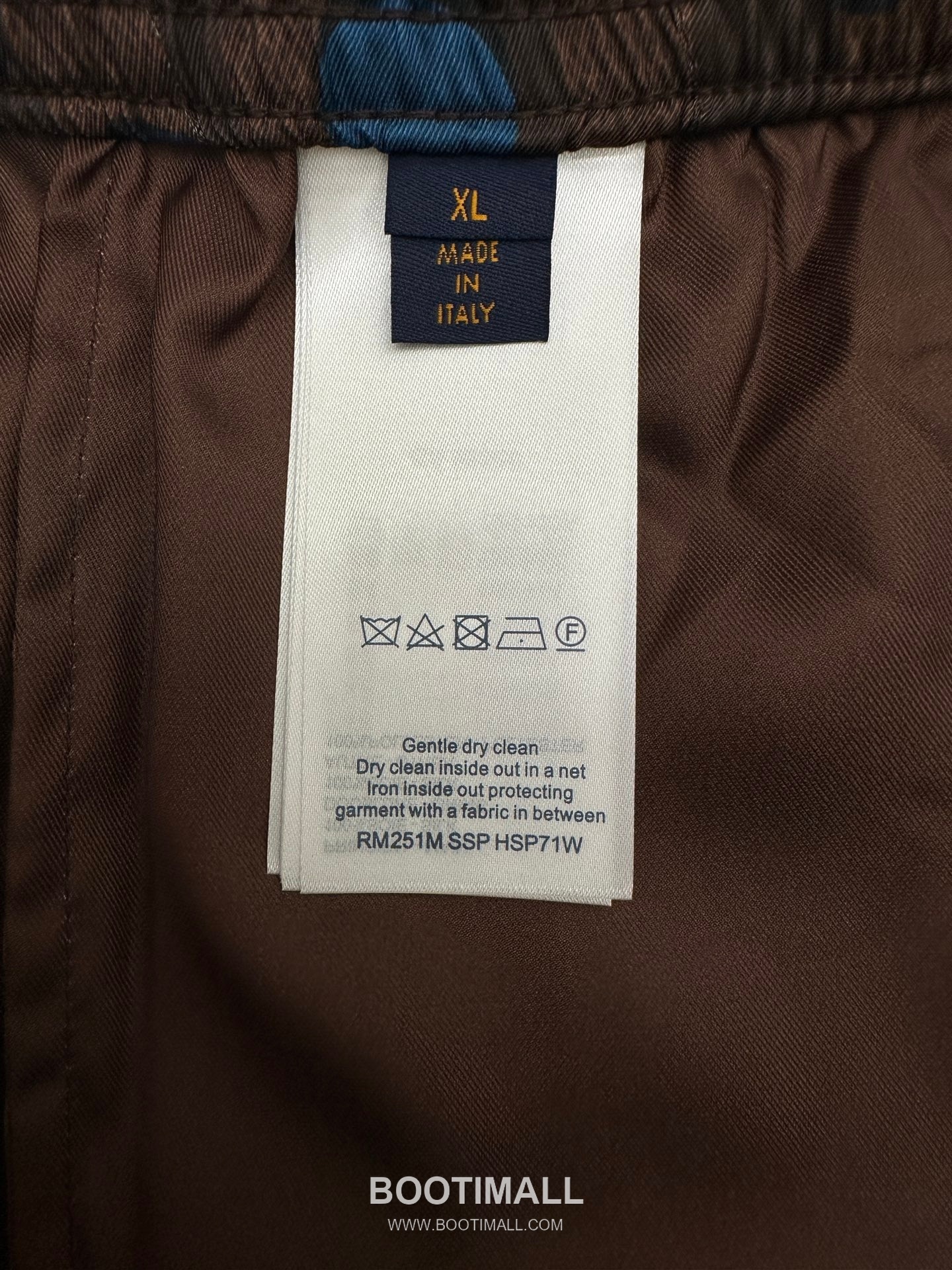 Louis Vuitton Damier Pop Satin Silk Satin Brown Shorts 루이비통 다미에 팝 새틴 실크 새틴 브라운 쇼츠 9