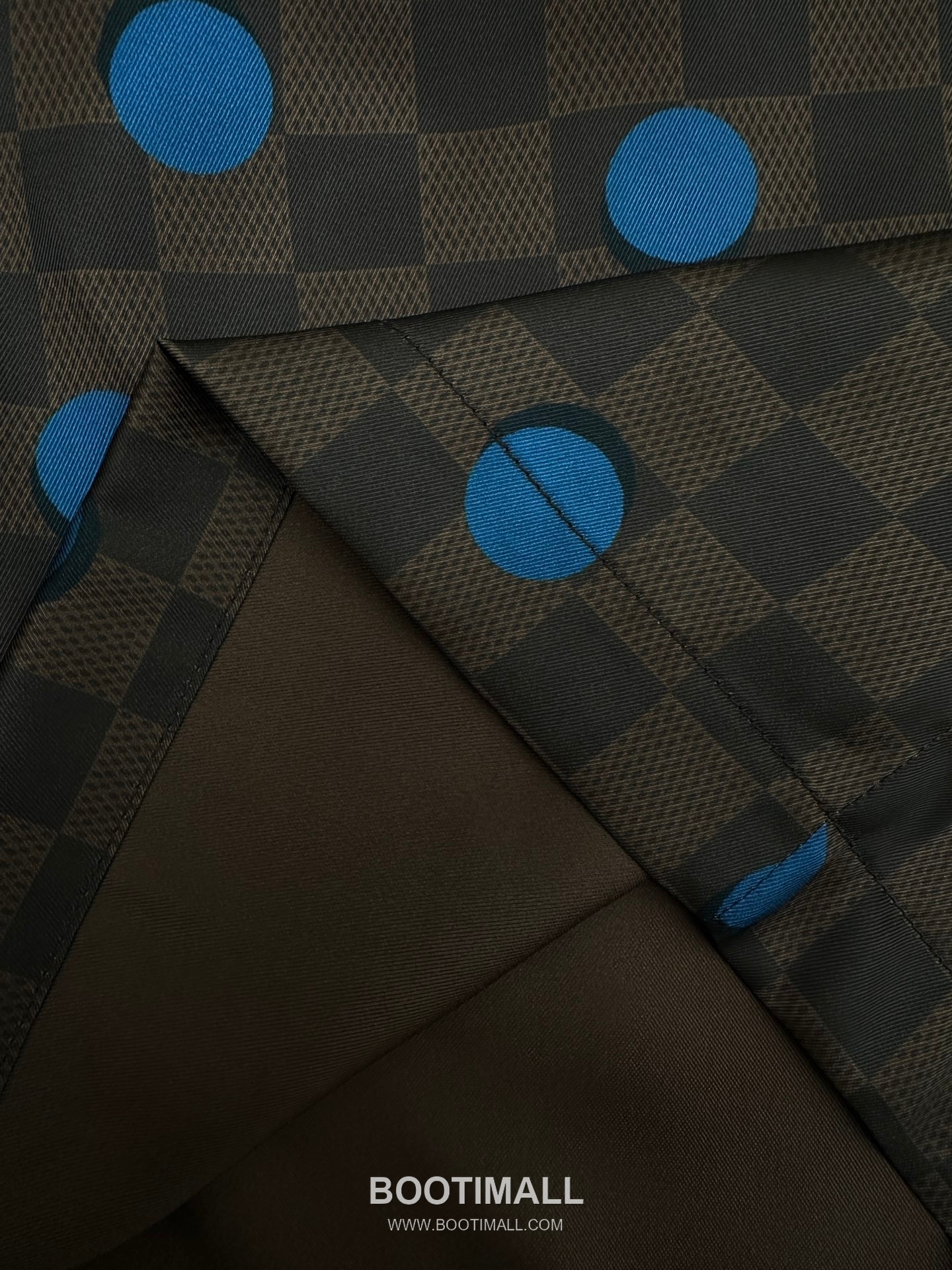 Louis Vuitton Damier Pop Satin Silk Satin Brown Shorts 루이비통 다미에 팝 새틴 실크 새틴 브라운 쇼츠 10