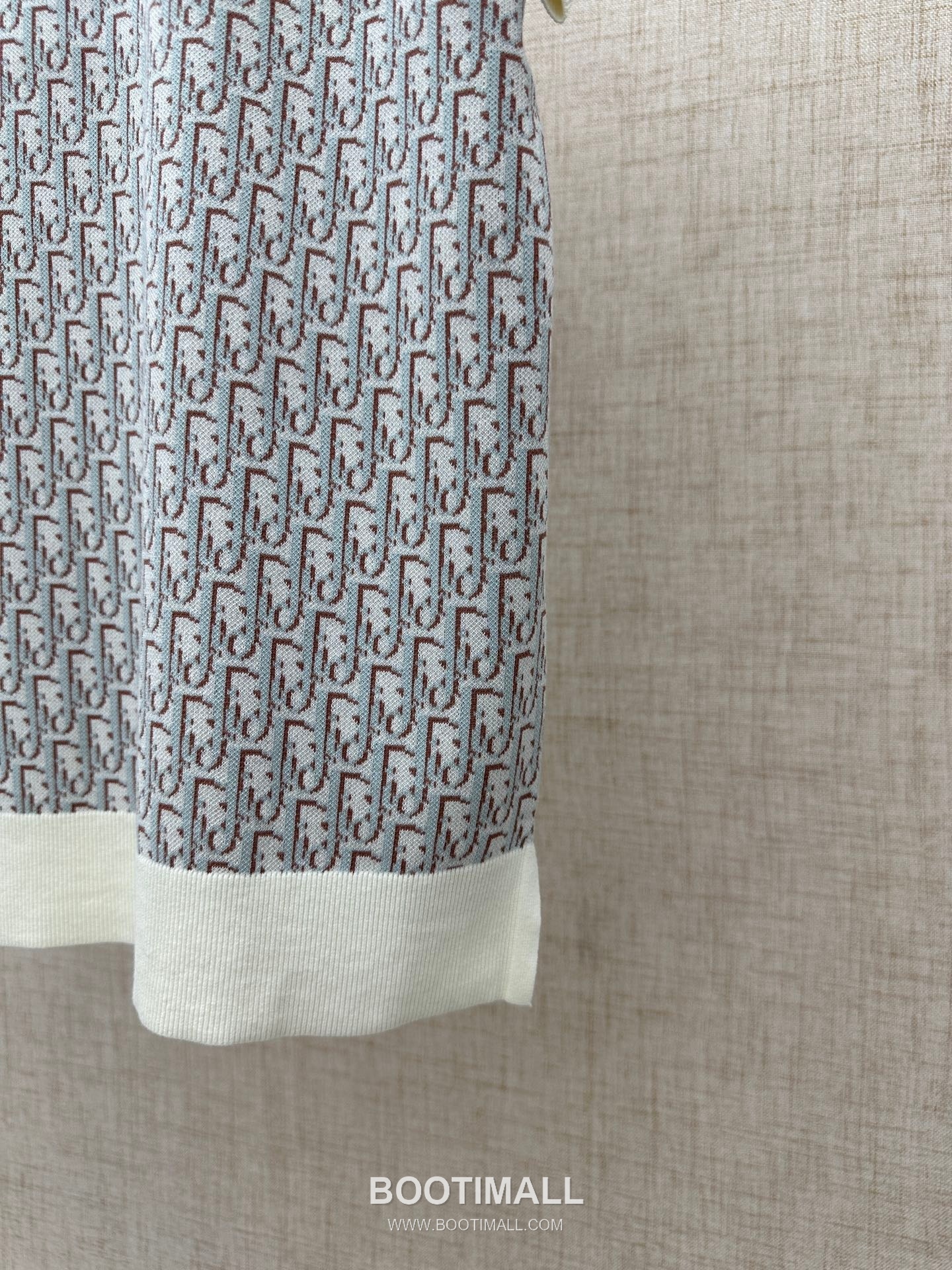 Louis Vuitton Oblique Jacquard Polo Cotton Beige Polo Shirt 루이비통 오블리크 자카드 폴로 코튼 베이지 폴로 셔츠 14