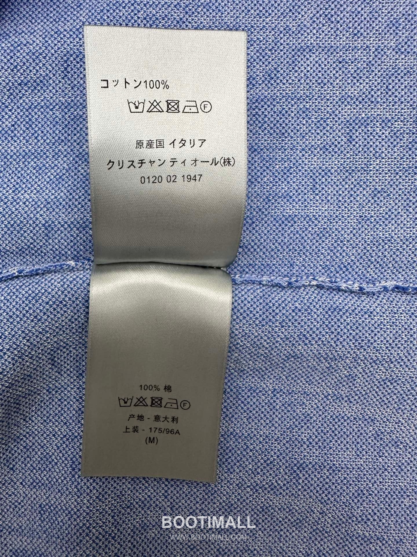 Louis Vuitton Oblique Jacquard Polo Cotton Light Blue Polo Shirt 루이비통 오블리크 자카드 폴로 코튼 라이트 블루 폴로 셔츠 11