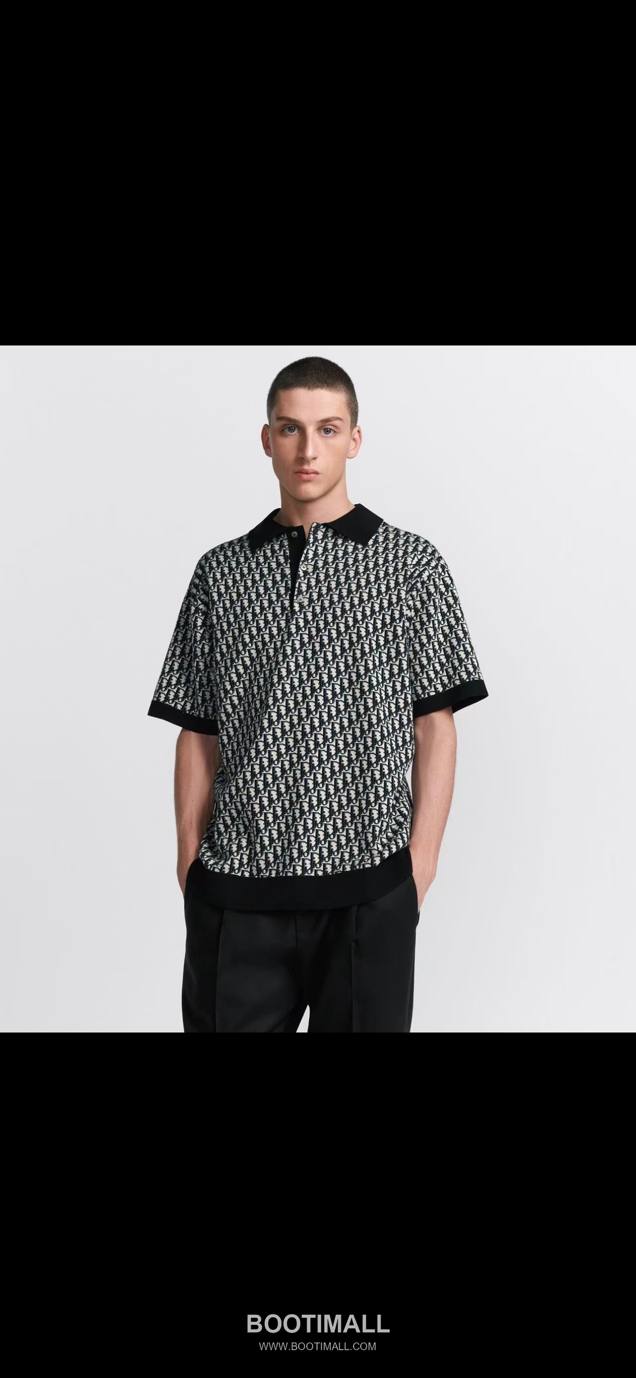 Louis Vuitton Oblique Jacquard Polo Cotton Beige Polo Shirt 루이비통 오블리크 자카드 폴로 코튼 베이지 폴로 셔츠 7