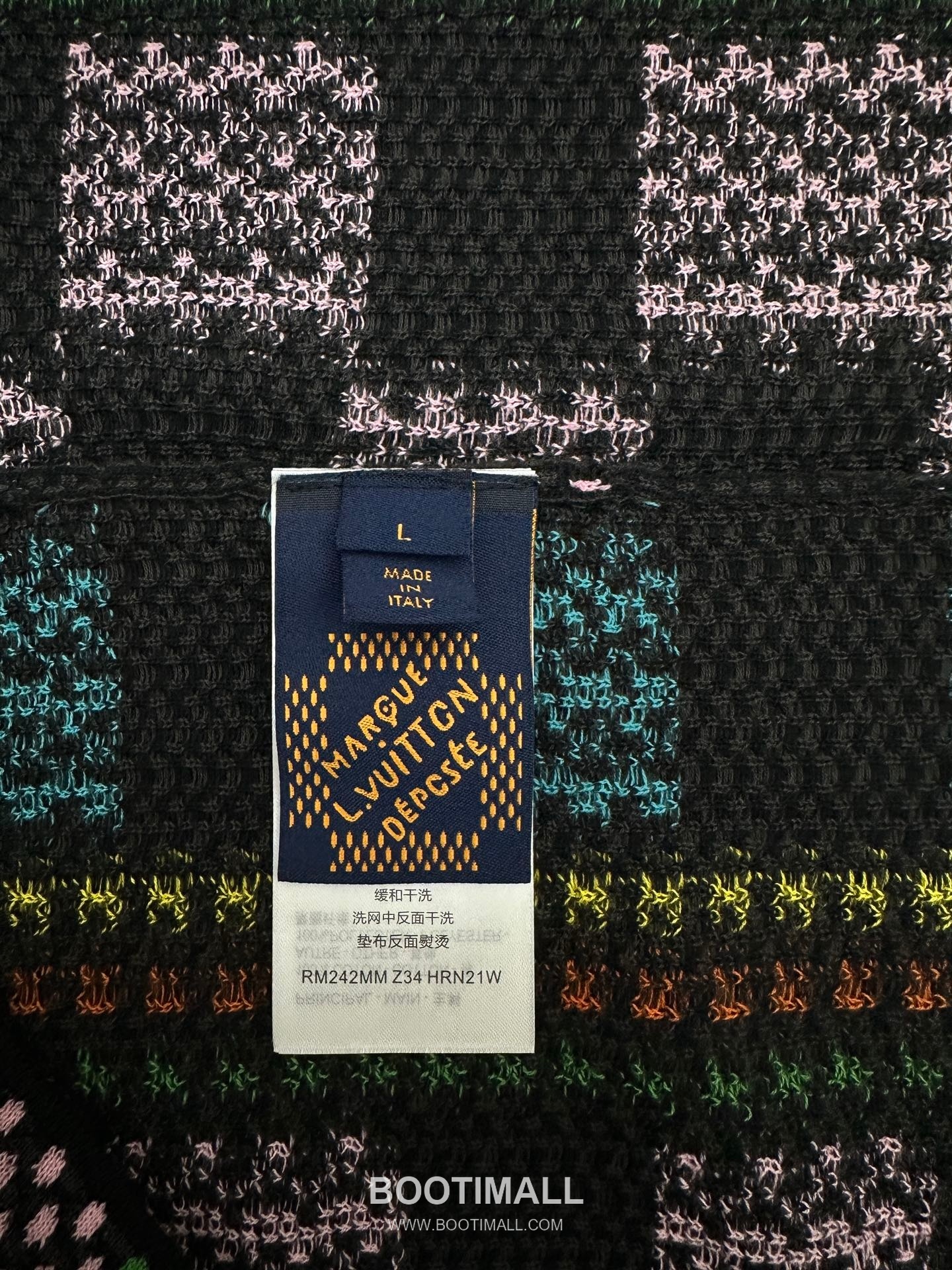 Louis Vuitton Damier Jacquard Short Cotton Black Shirt 루이비통 다미에 자카드 반팔 코튼 블랙 셔츠 17